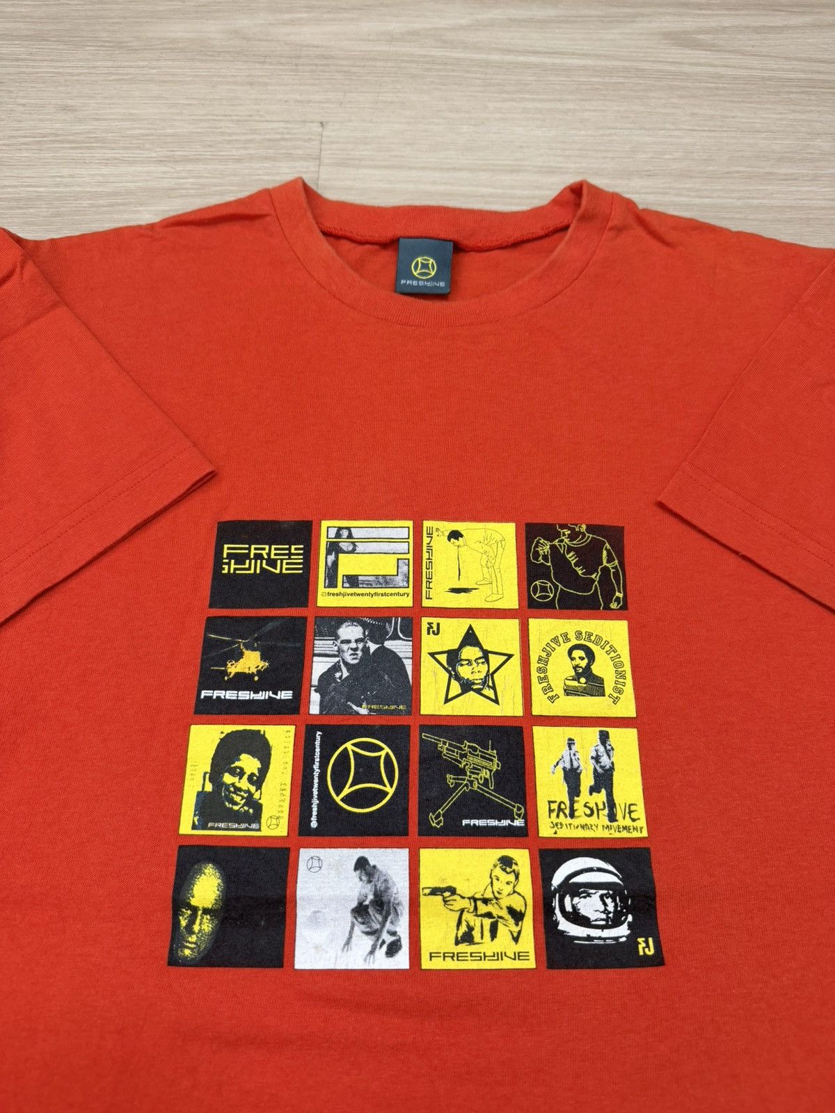 Vintage Vintage FRESH JIVE T-shirt Size US L / EU 52-54 / 3 - 1 Thumbnail