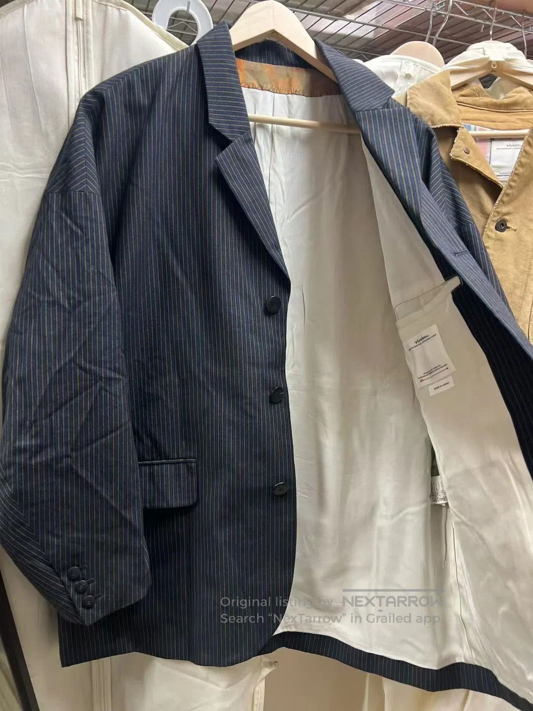 Visvim Visvim Hammons JKT Santome Navy Blazer. Size US M / EU 48-50 / 2 - 6 Thumbnail
