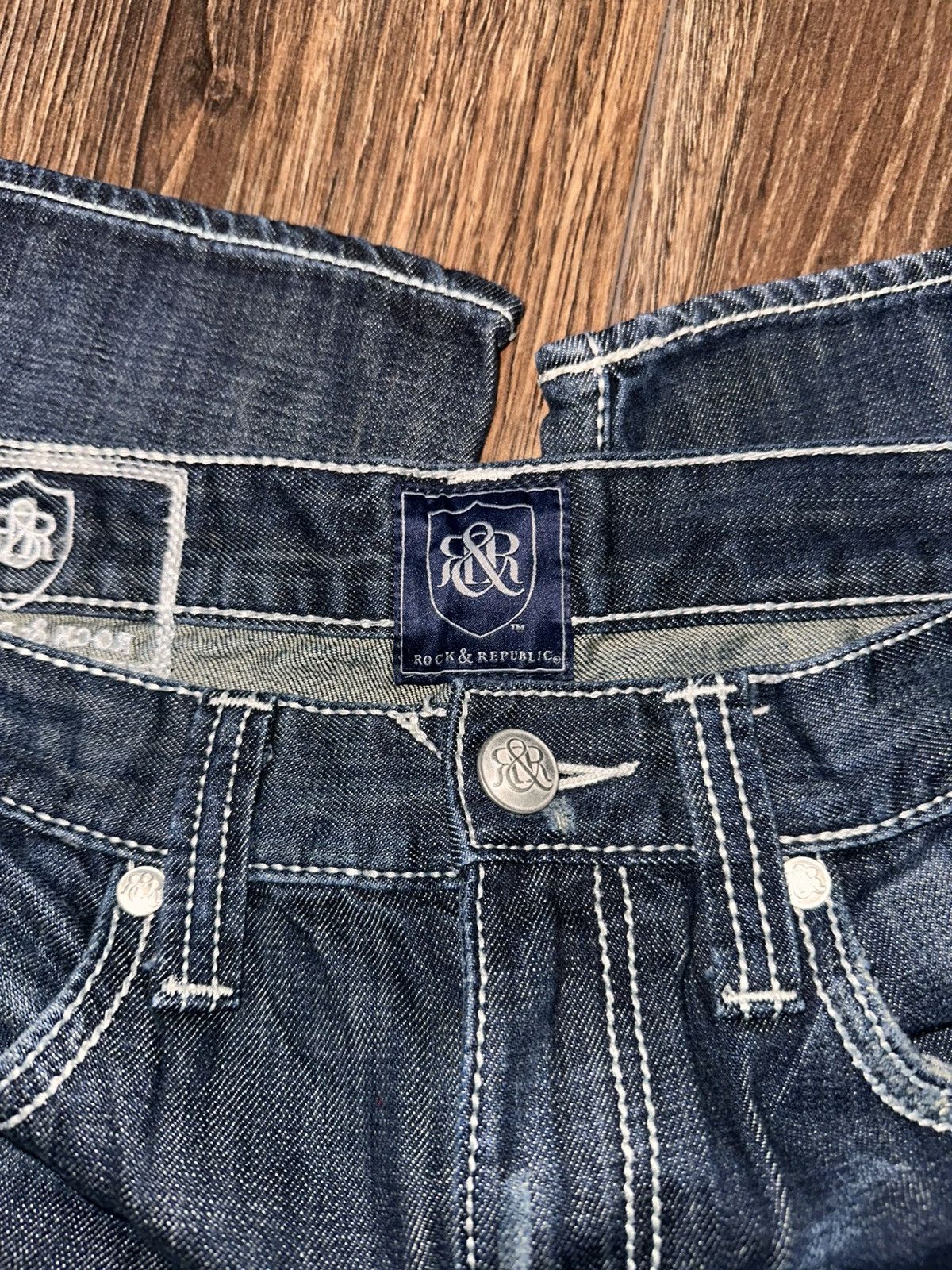 Rock & Republic Vintage Rock & Republic Jeans Size US 32 / EU 48 - 3 Thumbnail