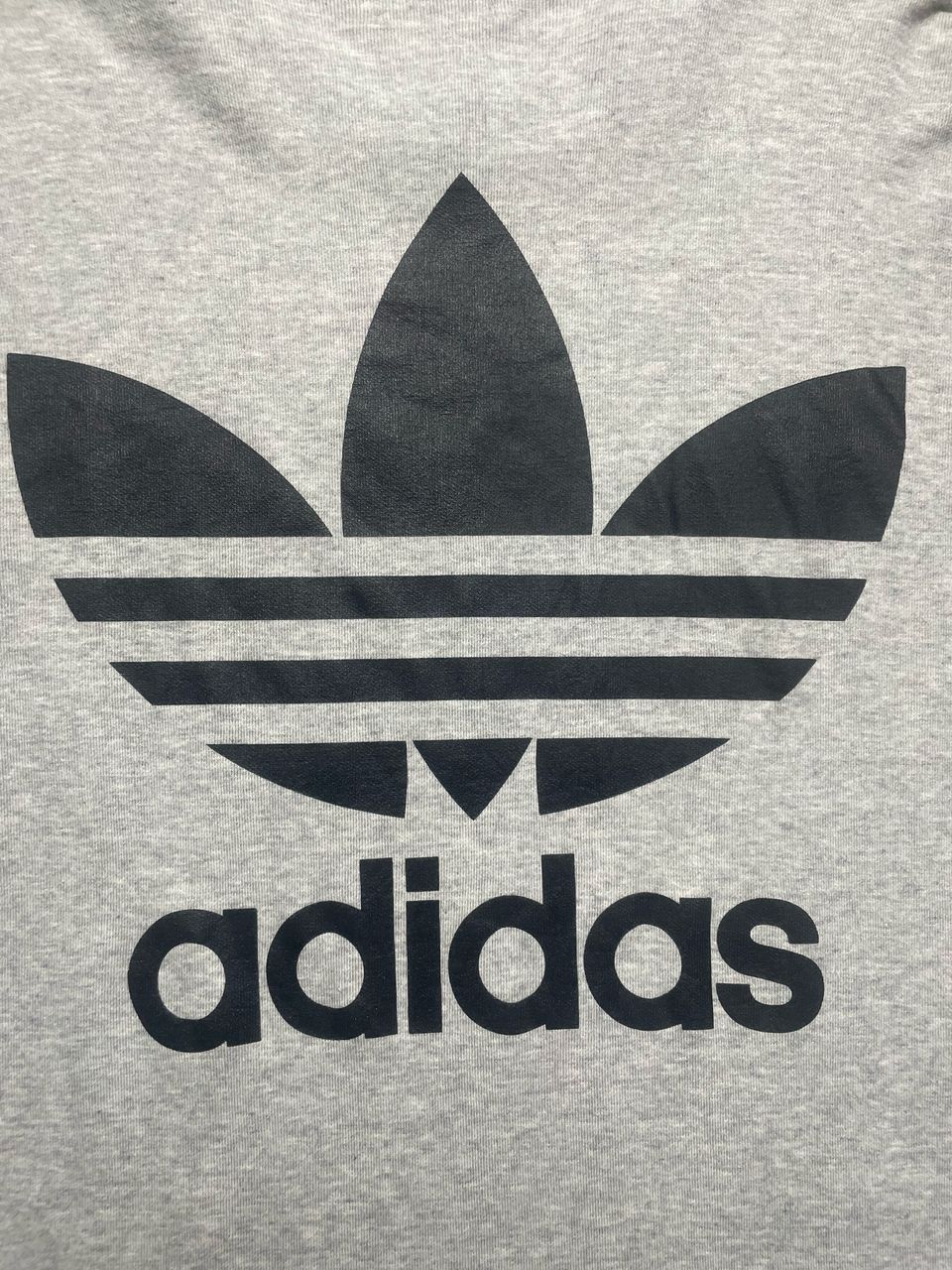 Adidas × Vintage Vintage Adidas Big Logo Sweatshirt 1990s Size US L / EU 52-54 / 3 - 3 Thumbnail