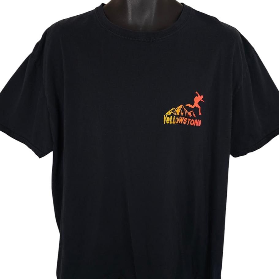 Vintage Vintage Yellowstone National Park T Shirt Mens Size 2XL Size US XXL / EU 58 / 5 - 2 Thumbnail