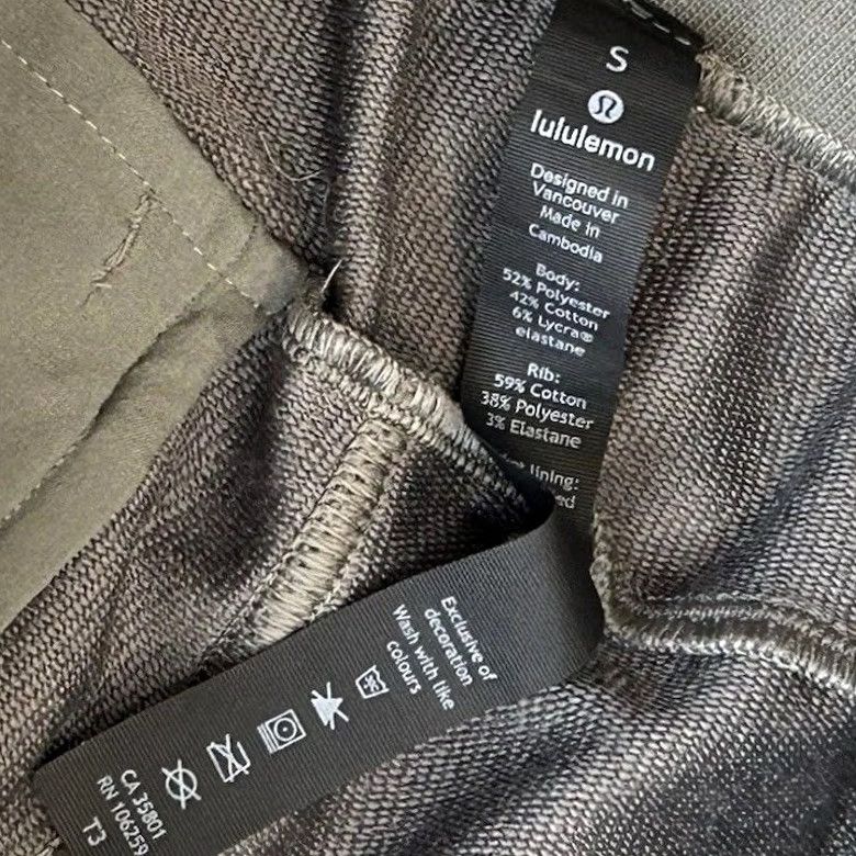 Lululemon Lululemon City Sweat Jogger Green Men Small Pants Adjustable Waist Pockets Tapered Leg Athletic Athleisure City Apparel Vintage No Size US 29 - 5 Thumbnail