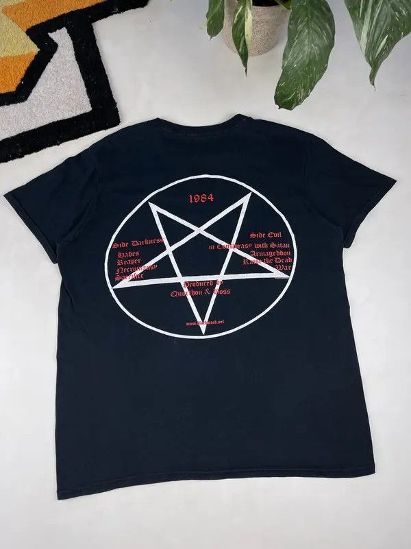 Band Tees Taeko x Mai Vintage 00's Bathory T-Shirt Metal Goat Size US M / EU 48-50 / 2 - 5 Thumbnail