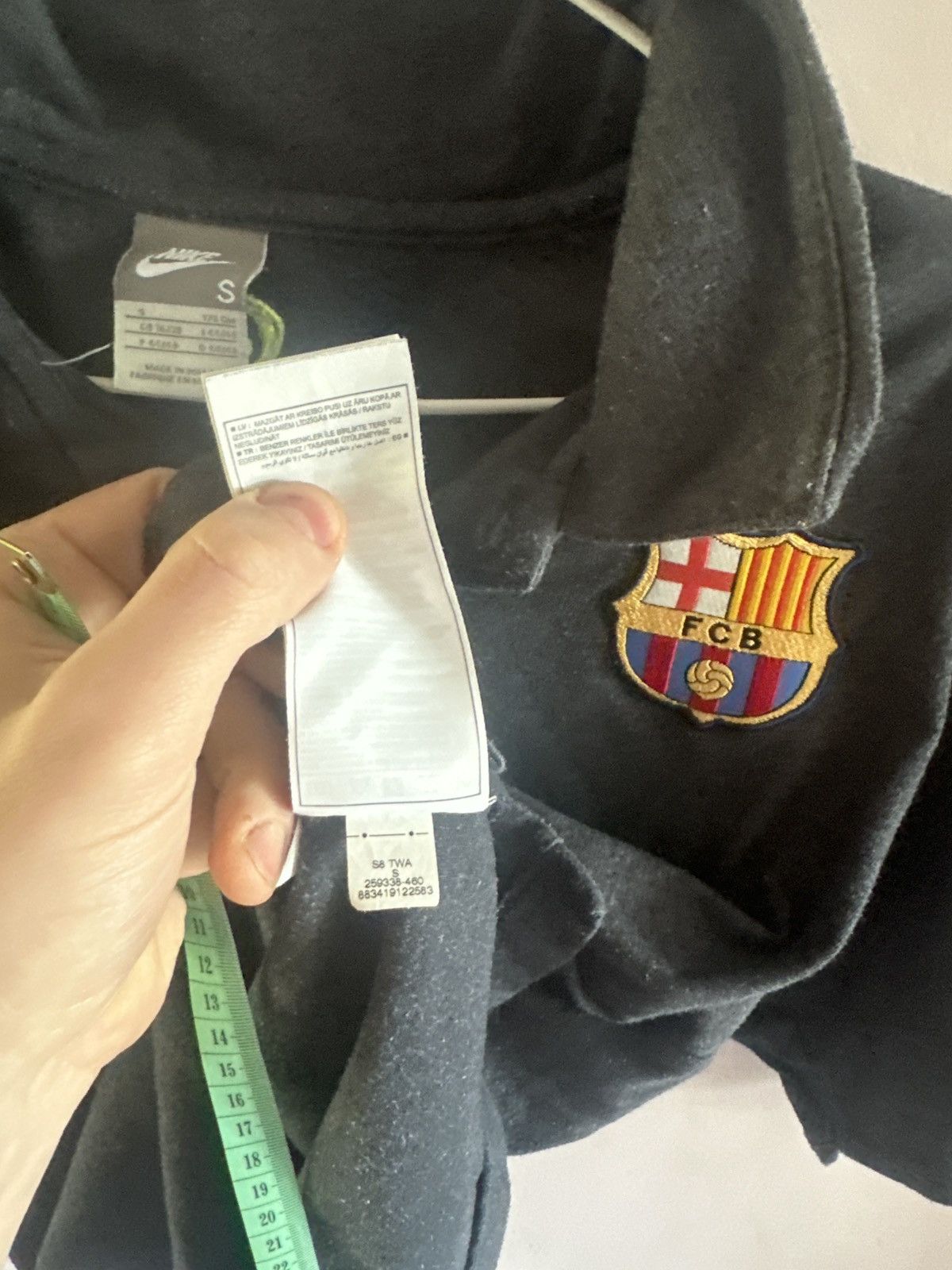 Vintage Polos fc barcelona nike Size US S / EU 44-46 / 1 - 2 Thumbnail