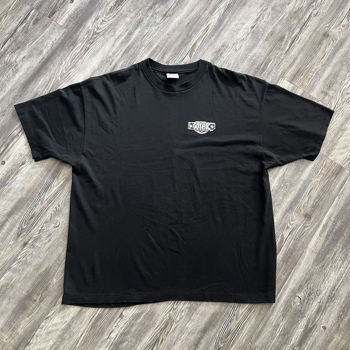 Hanes Vintage Gothic Motorcycles Dallas Deep Ellum SS Tee XXL USA Size US XXL / EU 58 / 5 - 2 Thumbnail