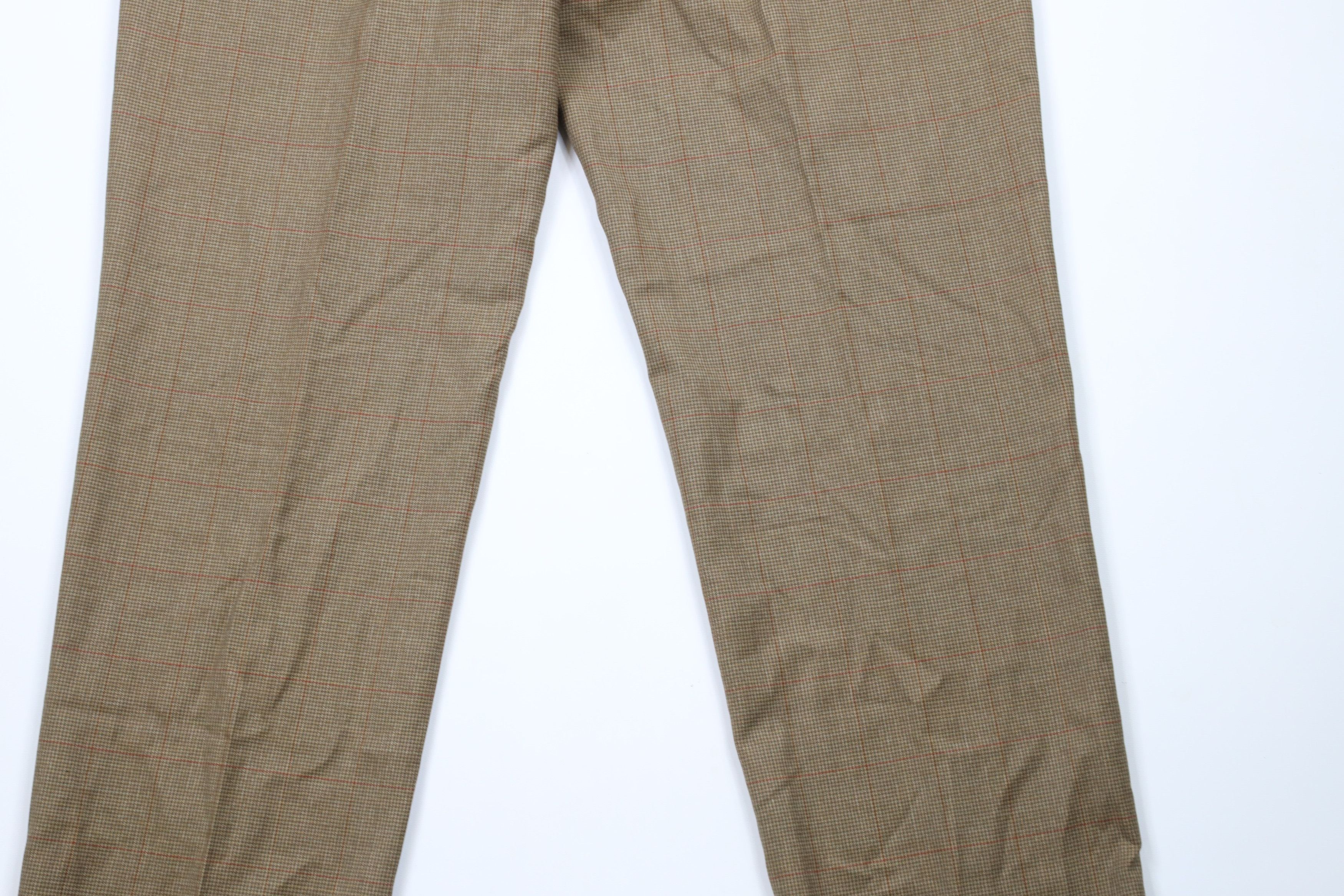Tommy Hilfiger × Vintage Vintage 90s Tommy Hilfiger Cuffed Houndstooth Chino Pants Size US 36 / EU 52 - 9 Thumbnail