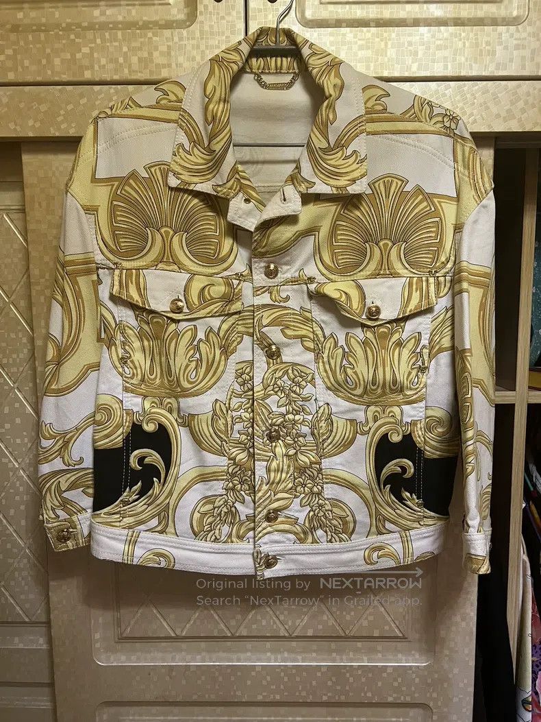 Versace Versace Baroque denim jacket Size US L / EU 52-54 / 3 - 1 Thumbnail