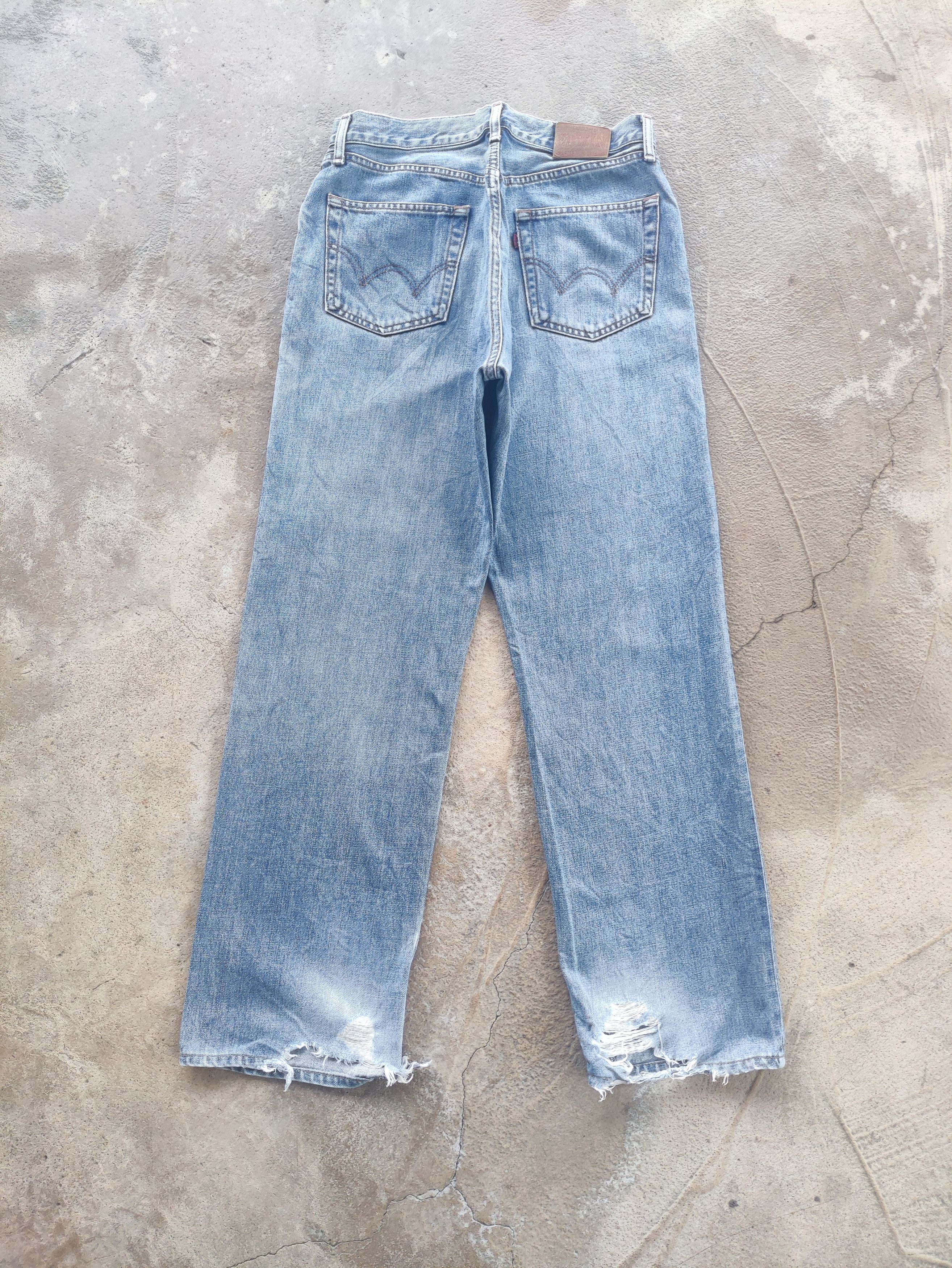 Edwin Vintage Edwin 503 Denim Distress Faded Pants W31 Size US 31 - 9 Thumbnail