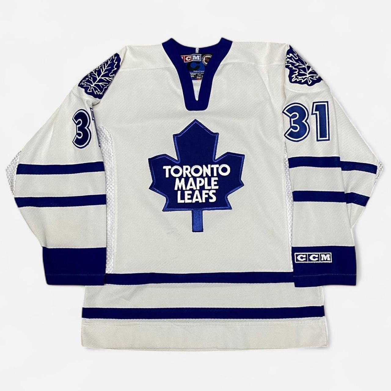 Ccm Vintage Toronto maple leafs Curtis Joseph jersey Size US S / EU 44-46 / 1 - 1 Thumbnail
