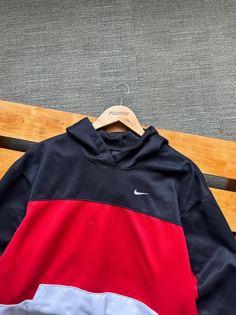 Nike NIKE MINI SWOOSH TRICOLOR HOODIE Size US L / EU 52-54 / 3 - 2 Thumbnail