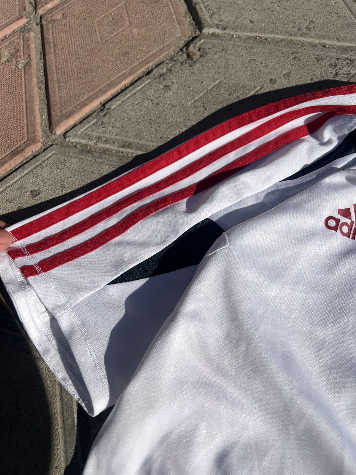 Adidas × Vintage 2011/2012 ADIDAS DENMARK TRAINING FOOTBALL SHIRT SIZE M AOP Size US M / EU 48-50 / 2 - 9 Thumbnail