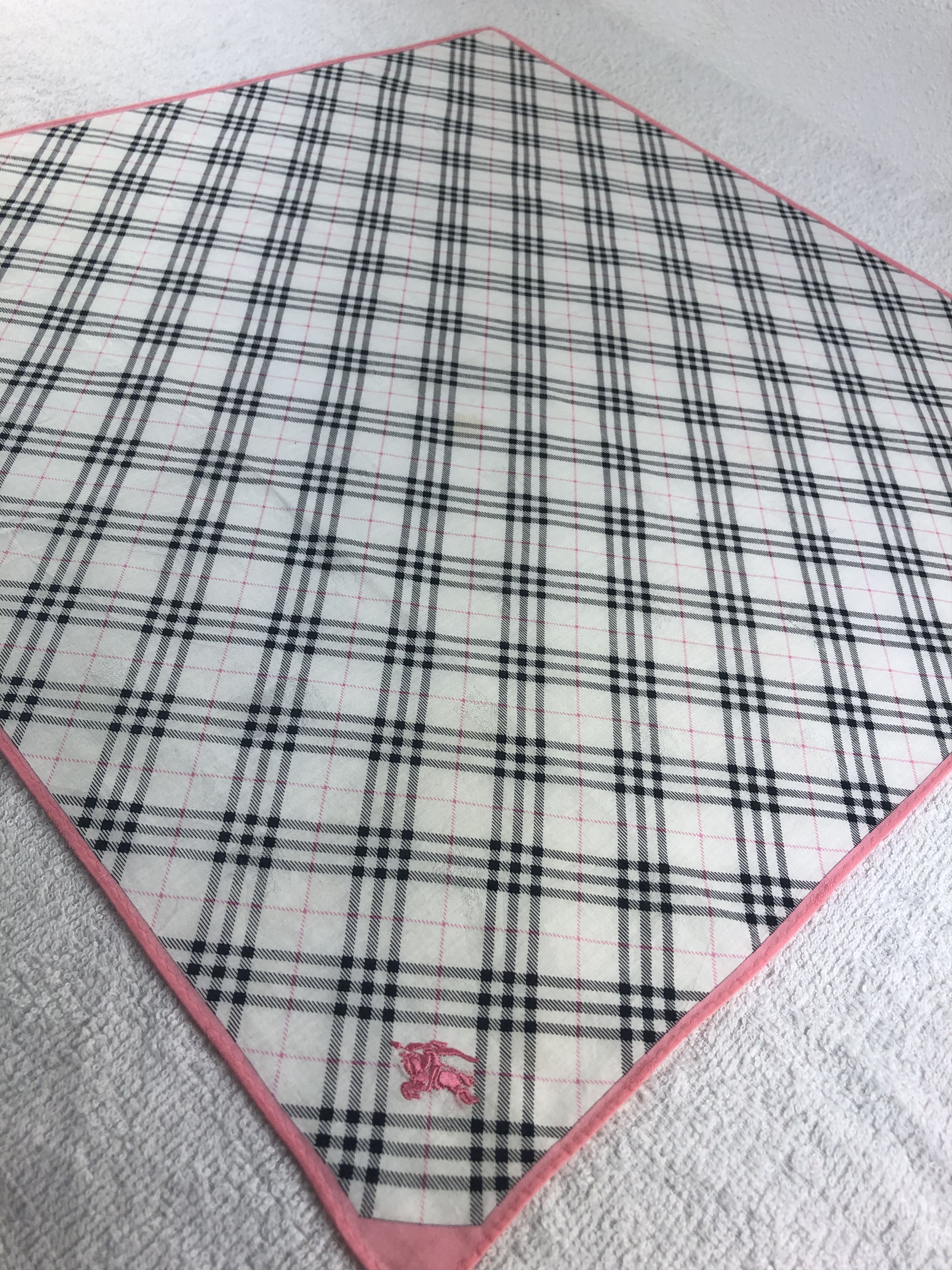 Burberry Burberry Handkerchief / Bandana / Neckerchief C247 Size ONE SIZE - 4 Thumbnail