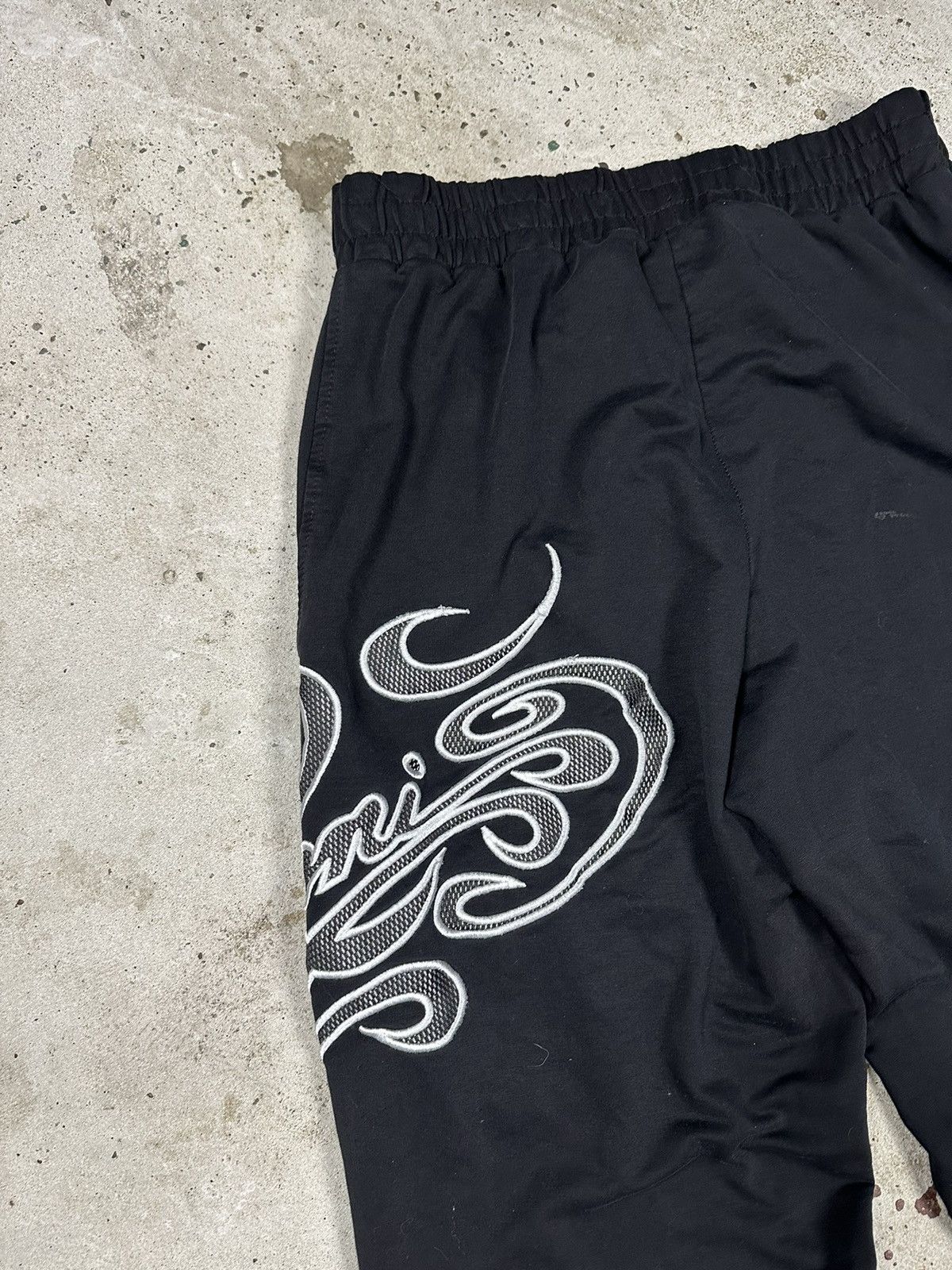 Karl Kani × Vintage Vintage Y2K Karl Kani Baggy Sweatpants Big Embroidery Logo Size US 34 / EU 50 - 13 Thumbnail