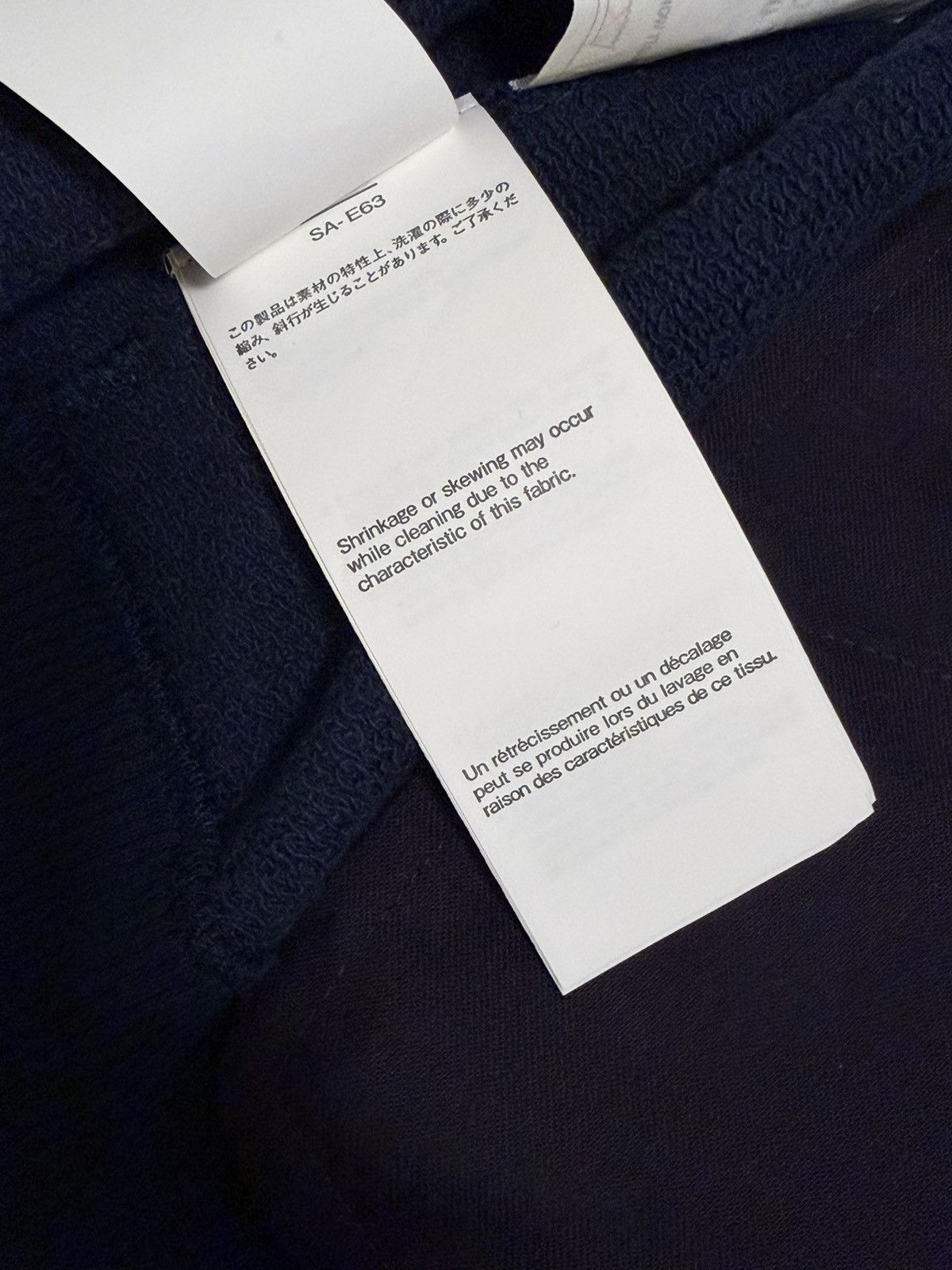 Carhartt Wip × Sacai Sacai x Carhartt WIP Cotton Jersey Hoodie Size Small - 2 JPN Size US S / EU 44-46 / 1 - 21 Thumbnail