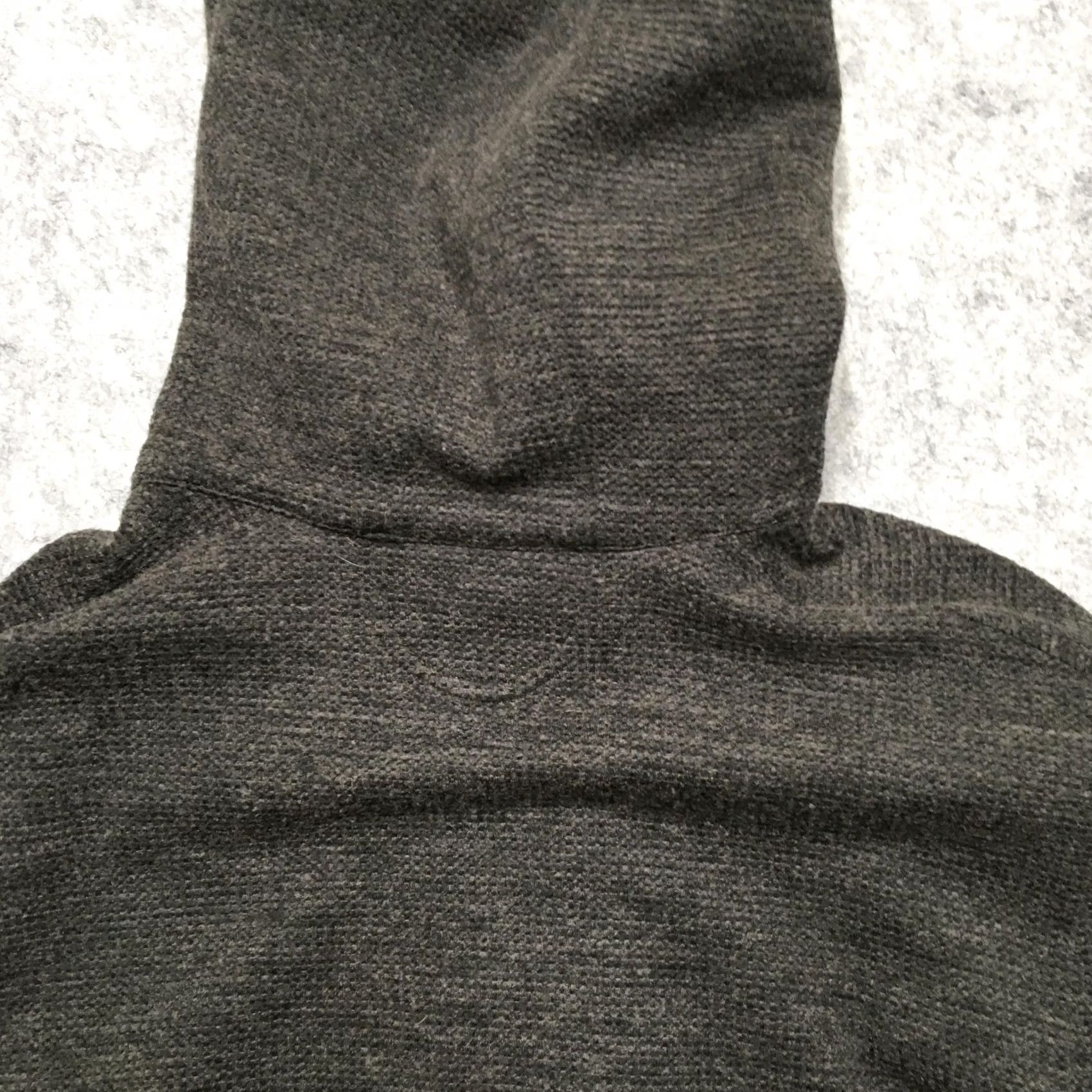 Helmut Lang Helmut Lang Hoodie Mens M Gray Full Zip Textured Knit Moto Hooded Jacket Size US M / EU 48-50 / 2 - 7 Thumbnail