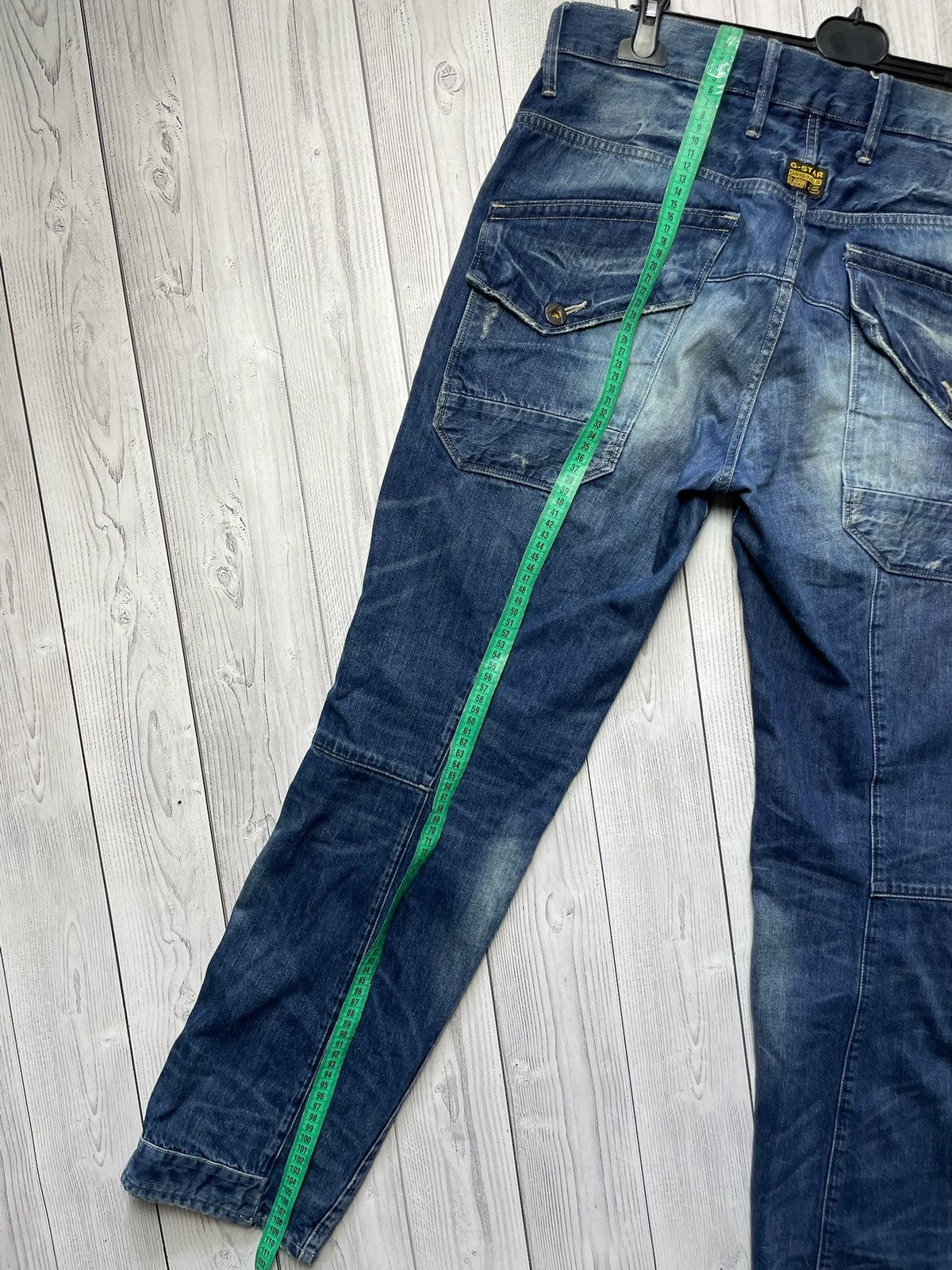 G-Star × Vintage Vintage Raw G-Star jeans pants size W34 logo pockets Size US 34 / EU 50 - 10 Thumbnail