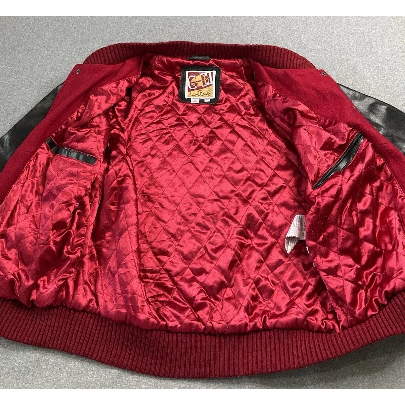 Other Vintage San Francisco 49ers Jacket Mens M-L Leather Wool Size US L / EU 52-54 / 3 - 8 Thumbnail