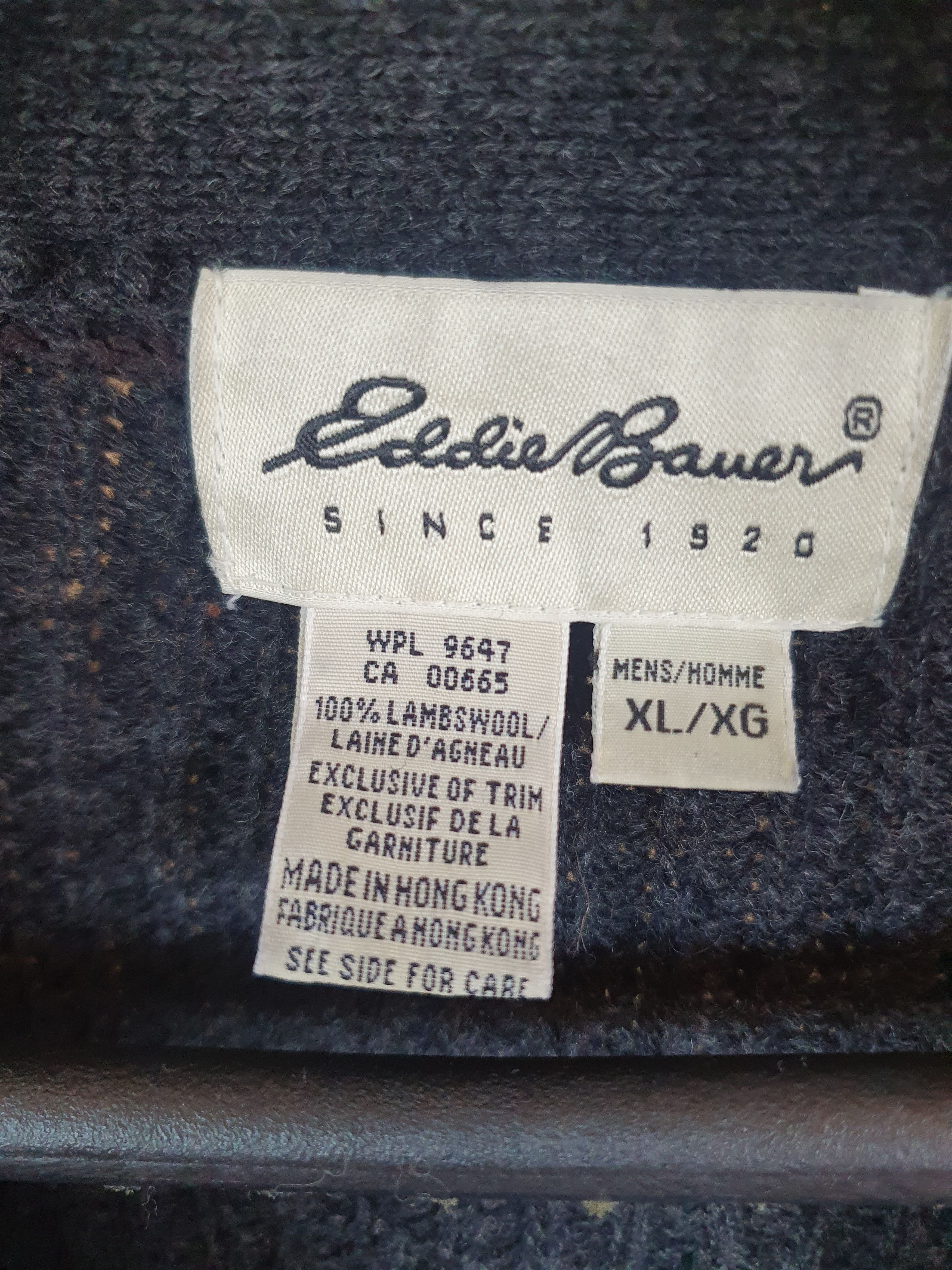 Eddie Bauer Eddie Bauer Lambswool Cardigan Cable Knit sz XL Size US XL / EU 56 / 4 - 4 Thumbnail
