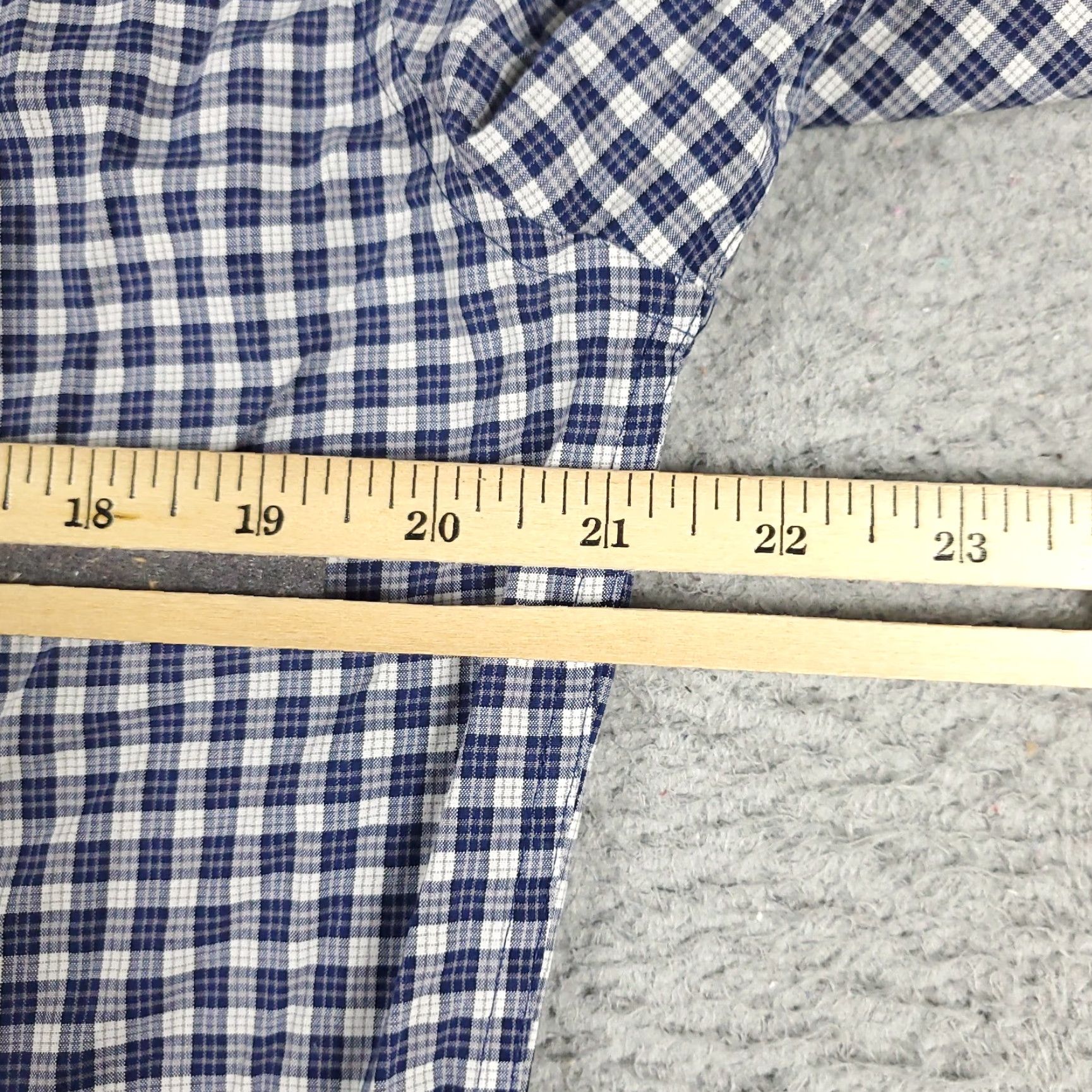 Bonobos Bonobos Shirt Mens Medium Blue Plaid Button-Up Long Sleeve Casual Business Formal Travel Workwear Modern Preppy Size US M / EU 48-50 / 2 - 5 Thumbnail