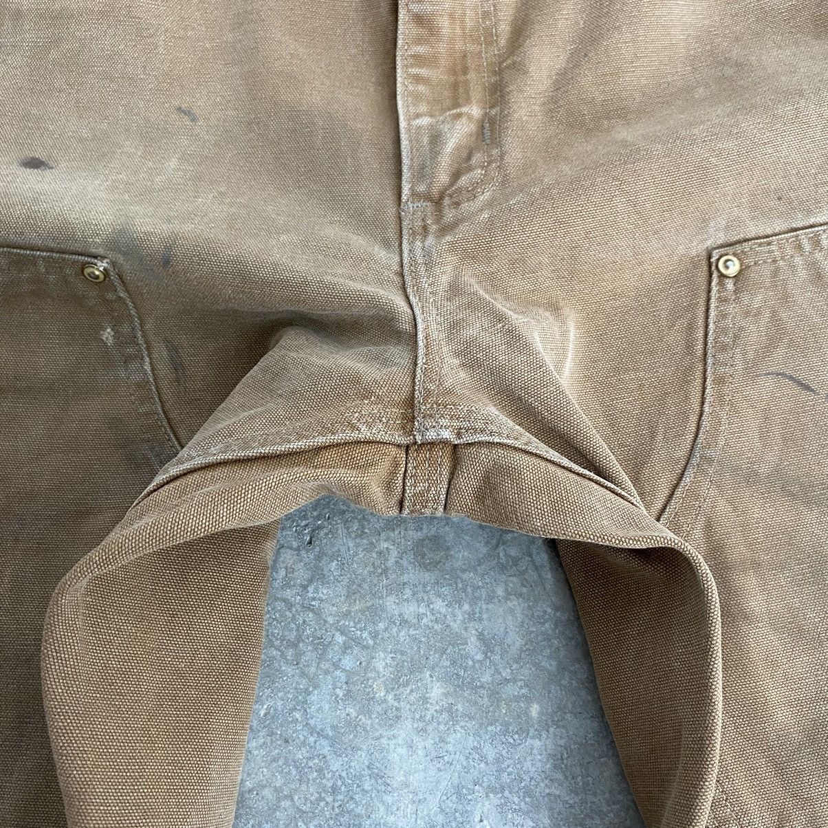 Carhartt Vintage Carhartt Double Knee Tan Dirty Carpenter Pants Size US 33 - 10 Thumbnail