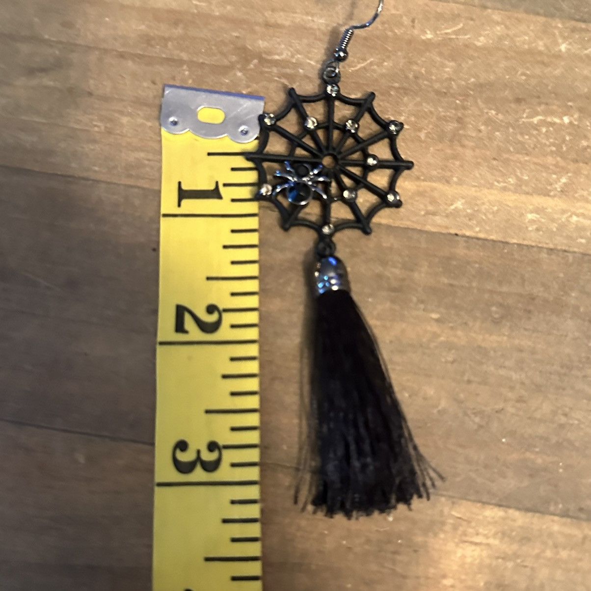 Other Halloween spider web tassel earrings Size ONE SIZE - 4 Thumbnail