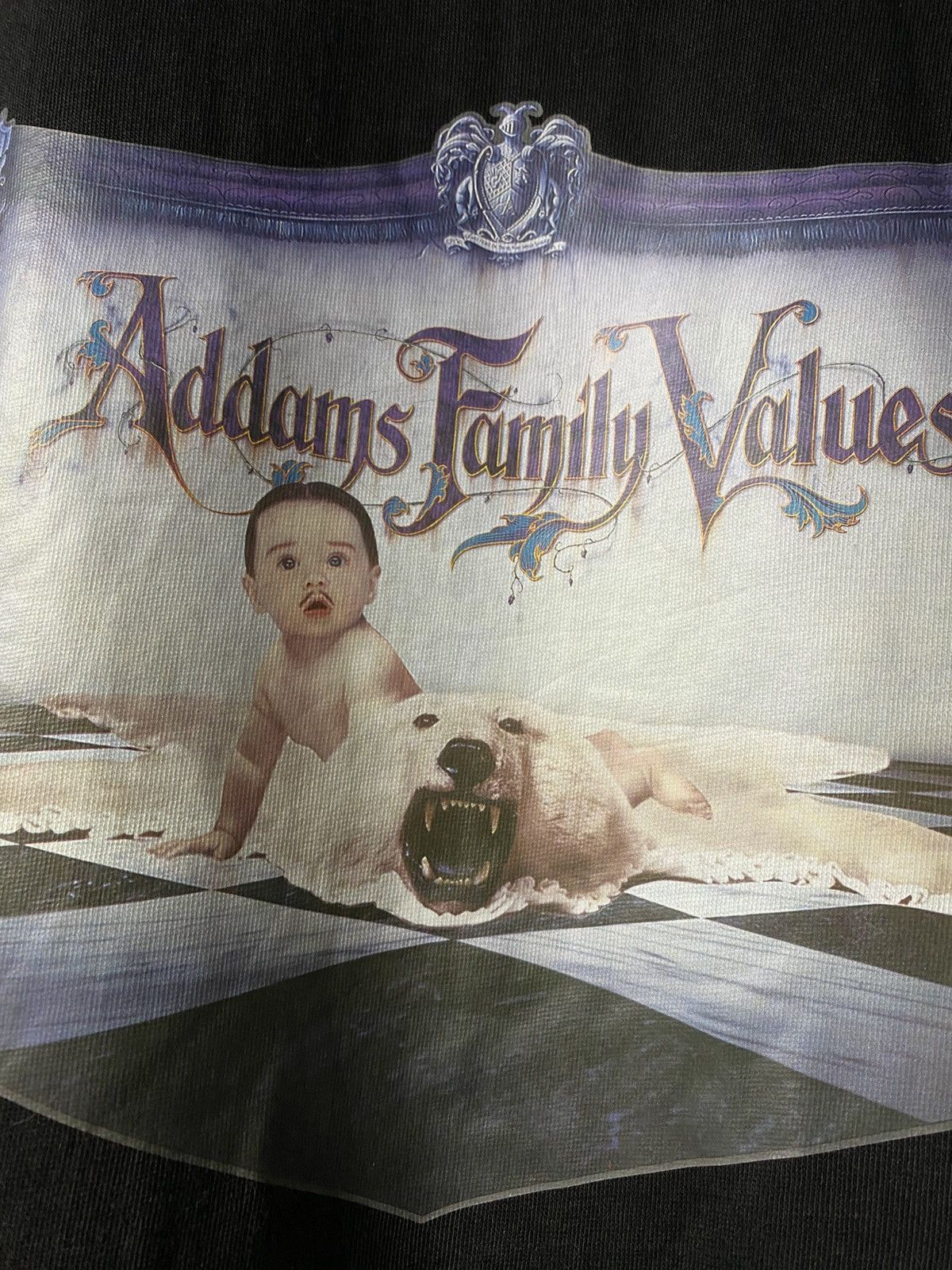 Vintage Vintage 90’s Addams Family Movie Shirt XLarge Size US XL / EU 56 / 4 - 4 Thumbnail