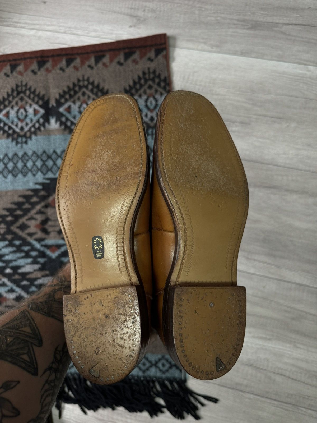 Other Vintage Regent Leather Chelsea Boots Made In England Size US 8.5 / EU 41-42 - 9 Thumbnail