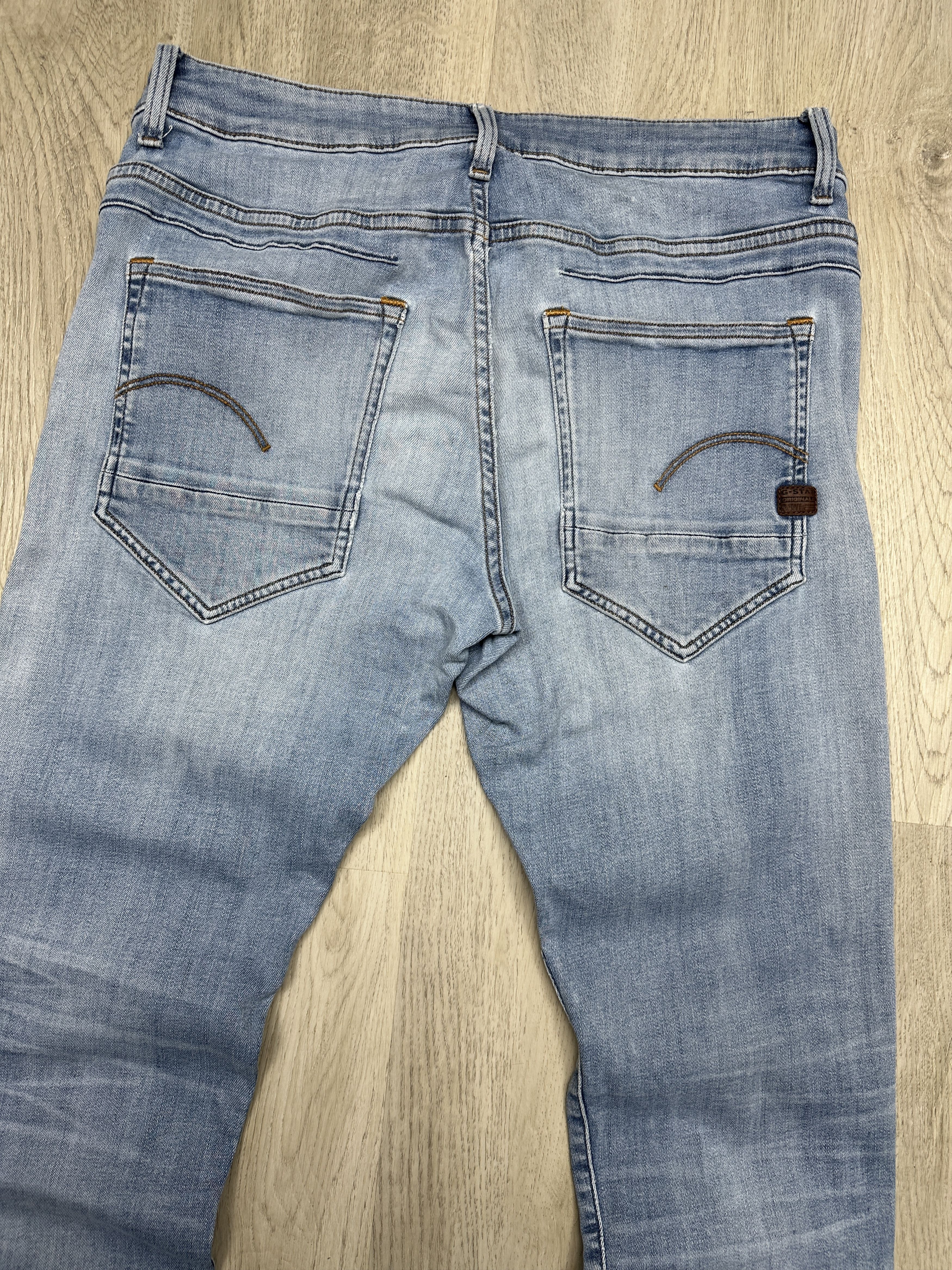 G-Star G Star Raw Vintage Mens D-Staq Slim Denim Pants Jeans Size US 33 - 8 Thumbnail
