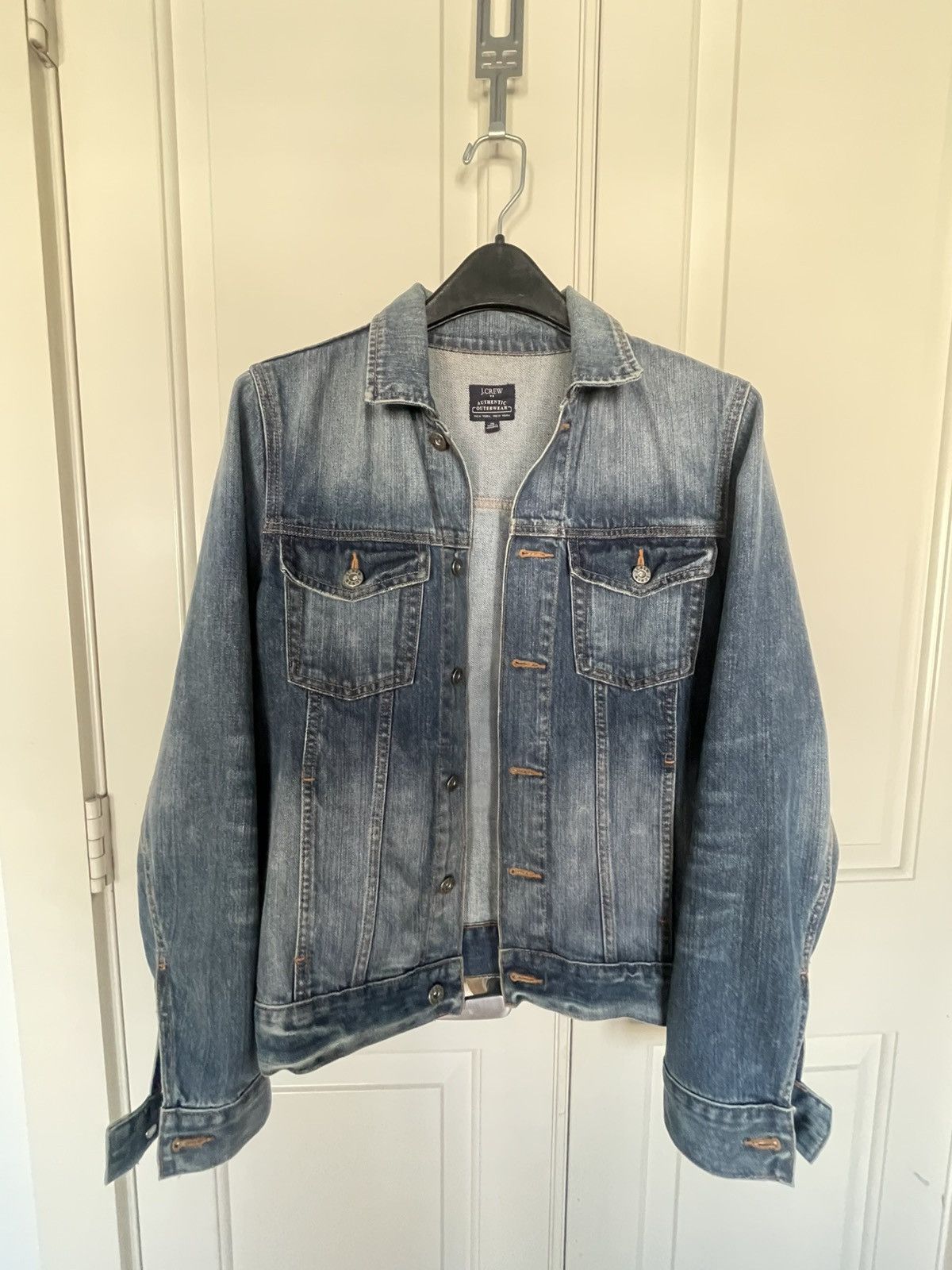 J.Crew J.Crew Men’s Denim Jean Jacket XS Size US XS / EU 42 / 0 - 3 Thumbnail