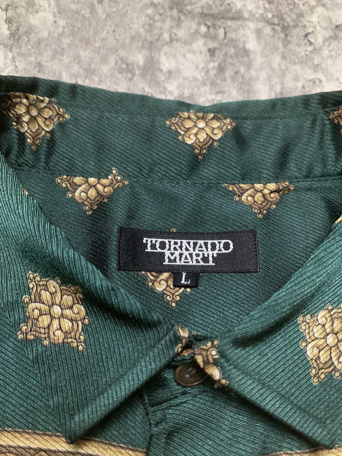 Tornado Mart Tornado Mart Slim Fit Baroque Design Versace Style Size US L / EU 52-54 / 3 - 5 Thumbnail