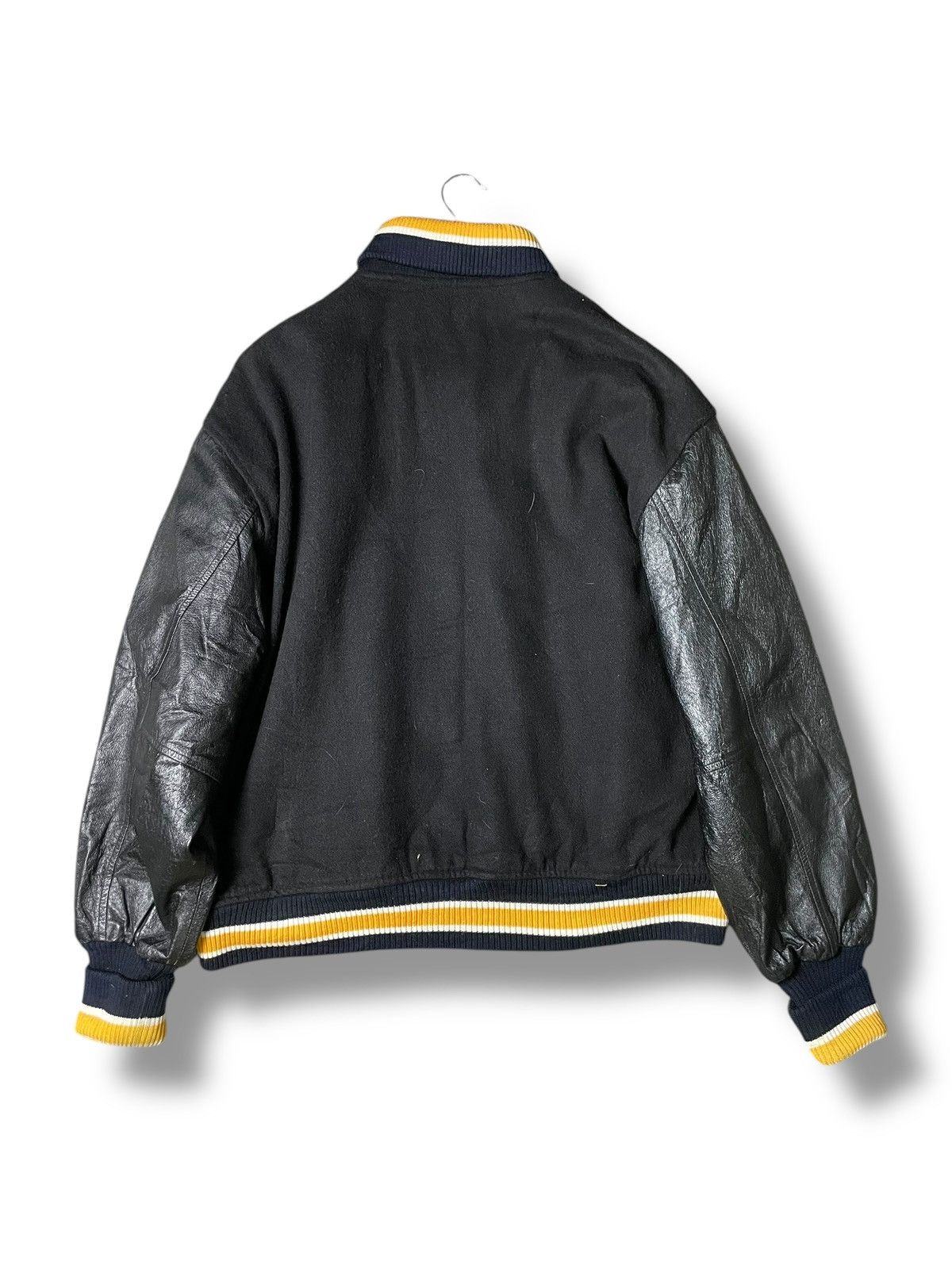 Japanese Brand Suntory Malt Beer Collage Embroidery Varsity Jacket (55) Size US L / EU 52-54 / 3 - 4 Thumbnail