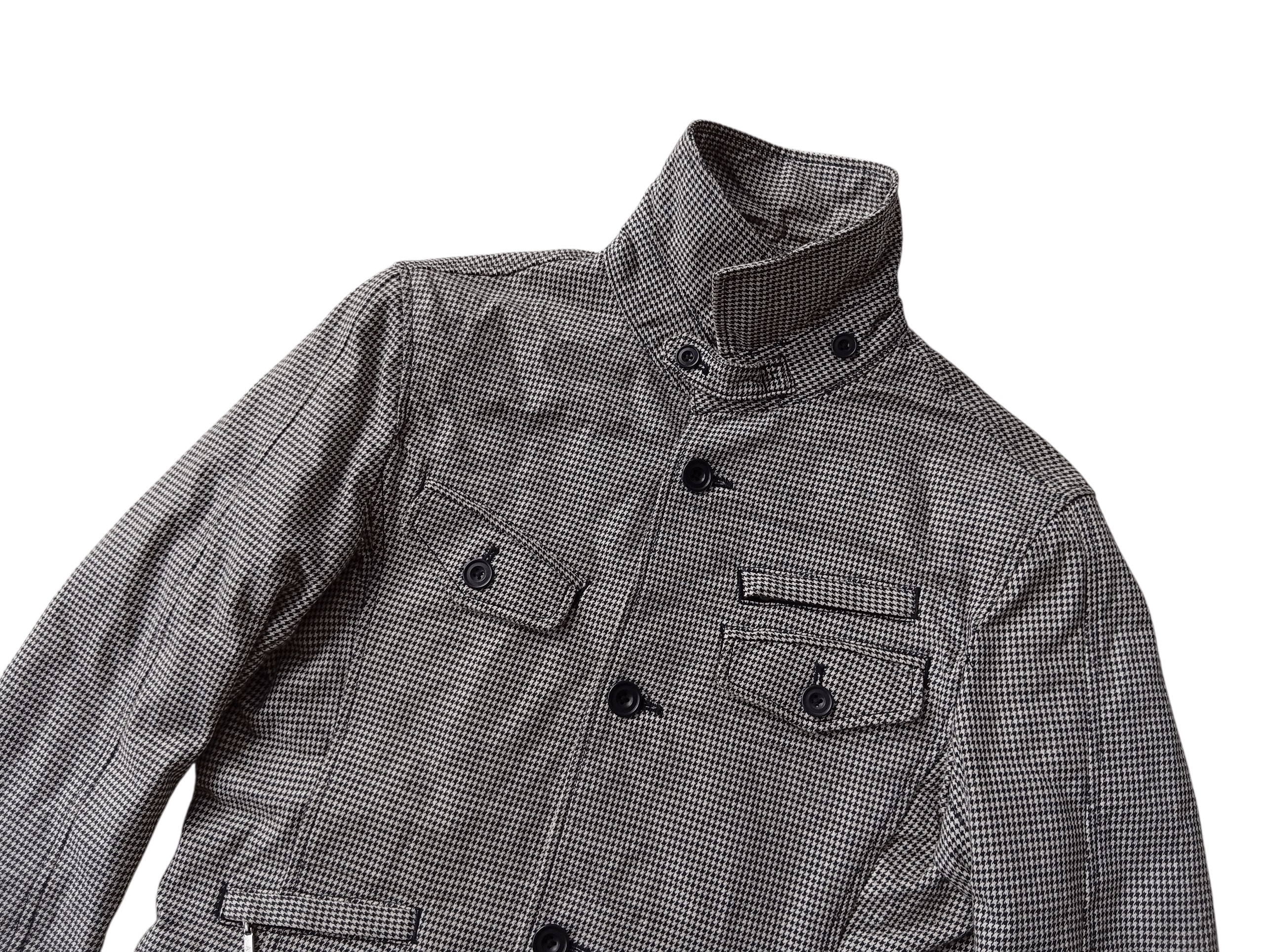 Japanese Brand Atelier Sab Men houndstoodh jacket Size US M / EU 48-50 / 2 - 2 Thumbnail