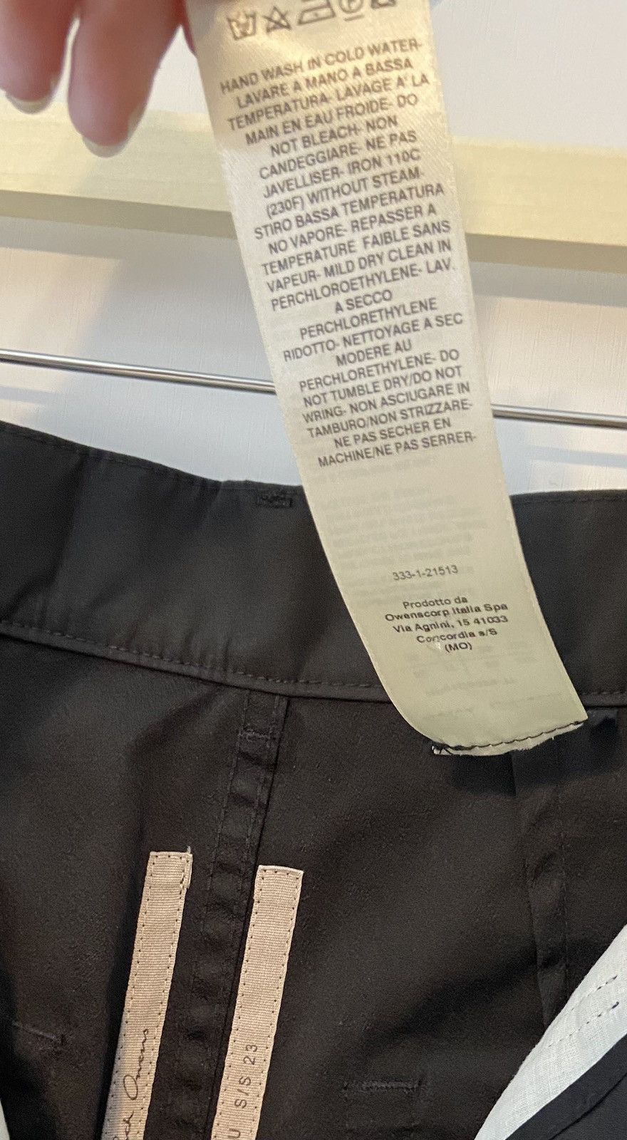 Rick Owens Rick Owens Mainline EDFU Bolan Cut Pants Size 25" / US 0 / IT 36 - 11 Thumbnail