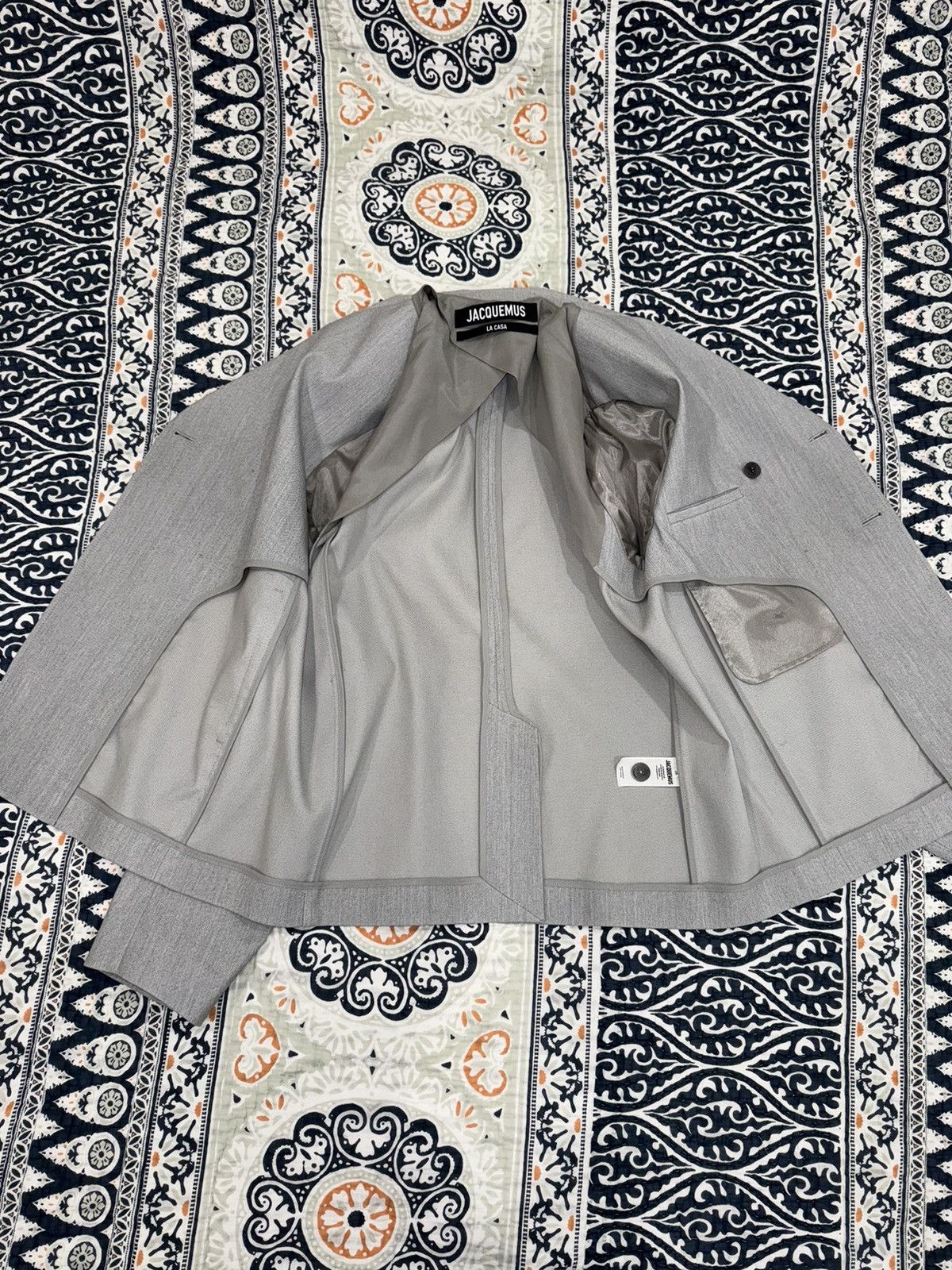 Jacquemus Jacquemus Double-Breasted Blazer Size 48R - 4 Thumbnail