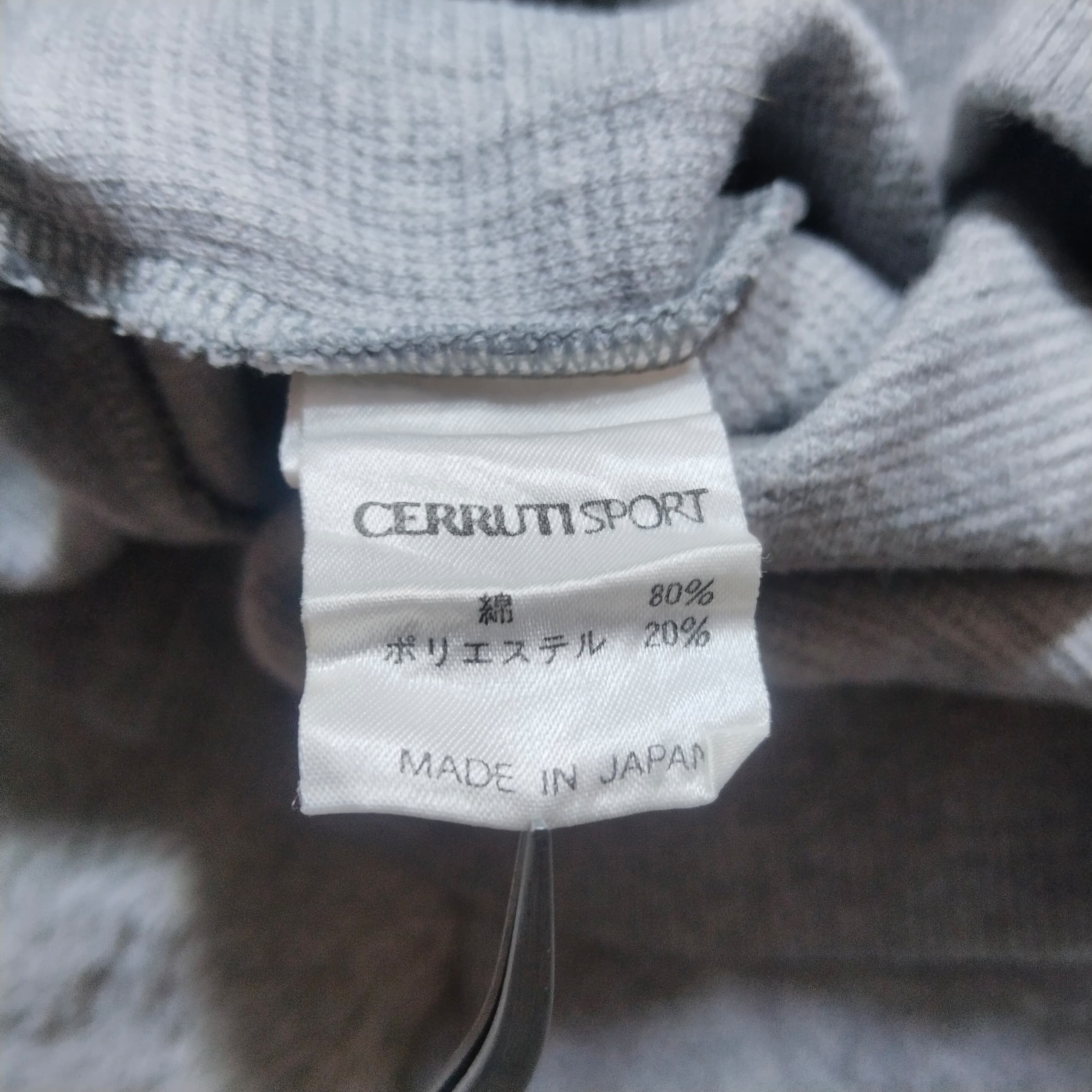 Cerruti 1881 × Vintage VINTAGE CERRUTI SPORT HEATHER GRAY PULLOVER SWEATSHIRT Size US M / EU 48-50 / 2 - 7 Thumbnail