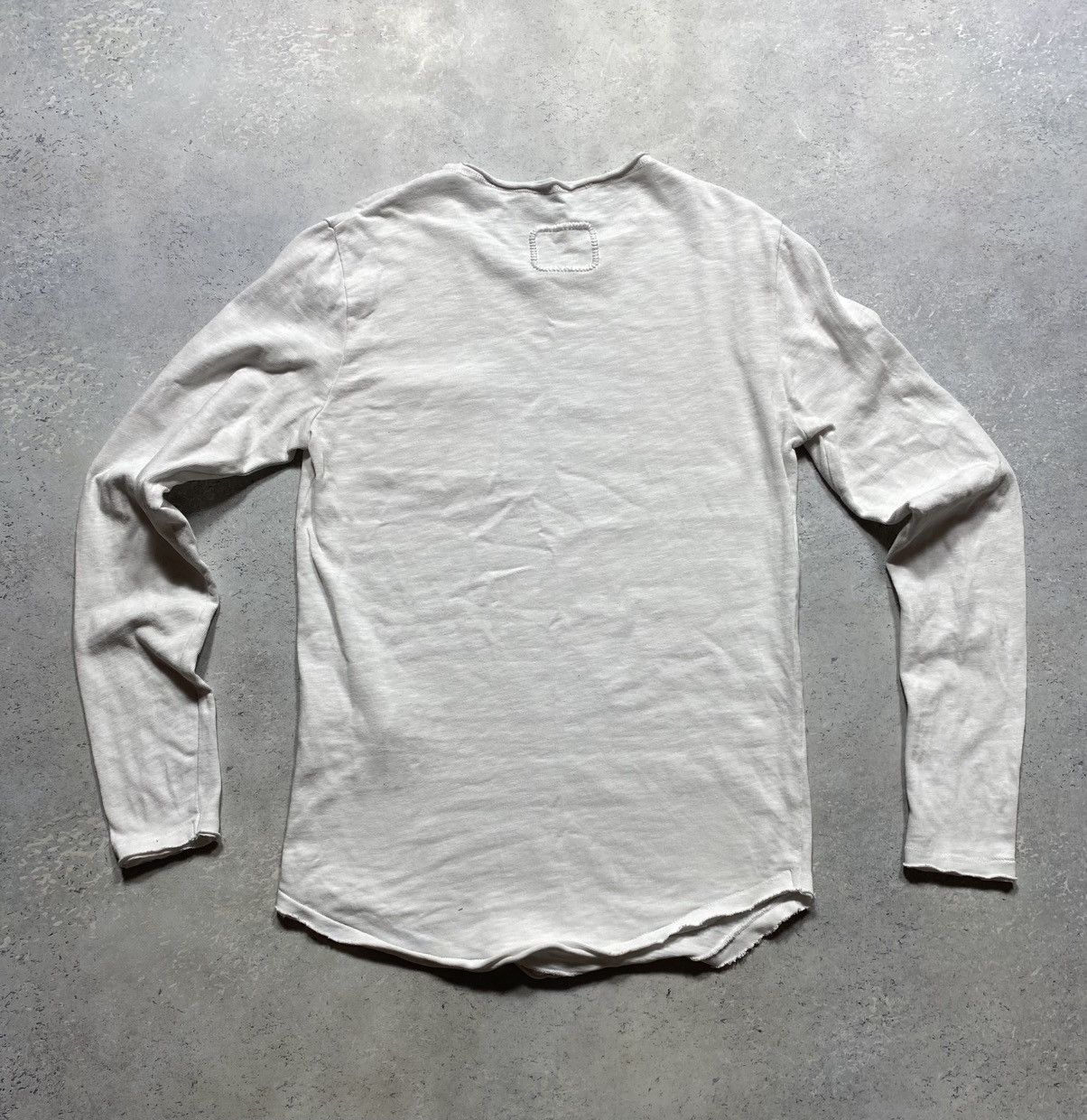 Thom Krom Young Poets Society white distressed sweater Size US S / EU 44-46 / 1 - 5 Thumbnail