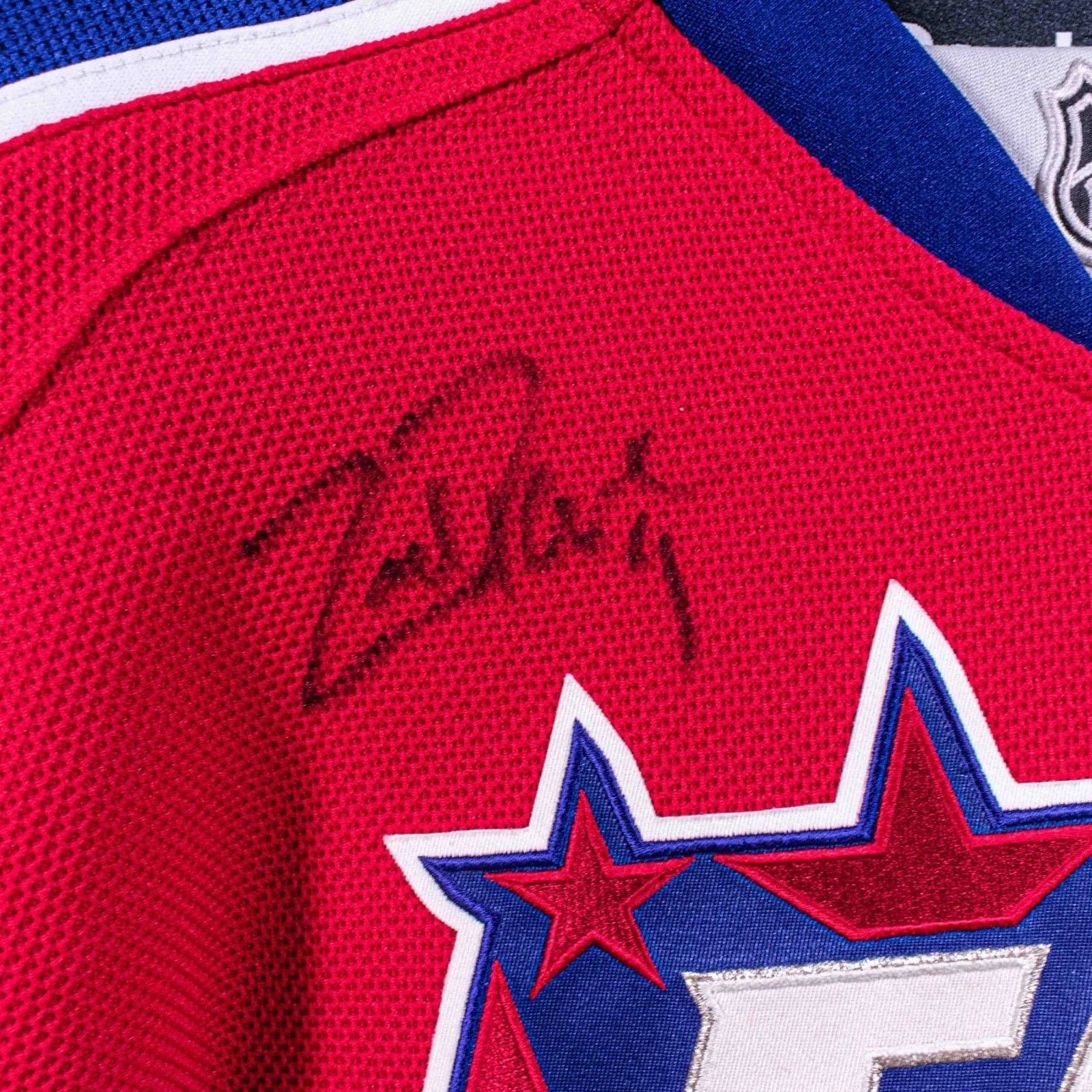 Reebok Zach Parise '09 NHL All Star Jersey Signed Auto Reebok XL Size US XL / EU 56 / 4 - 6 Thumbnail