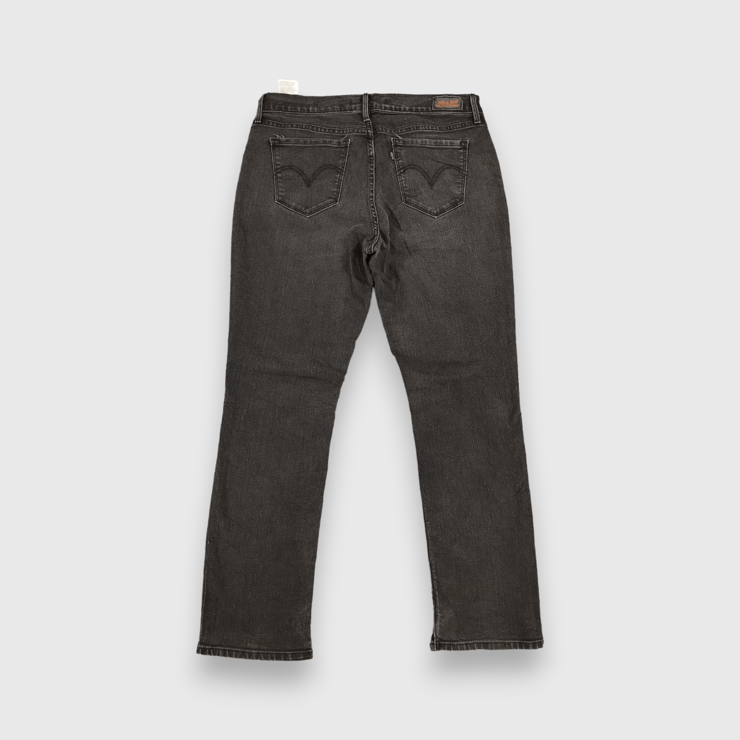 Levi's Faded Black Levis 505 Jeans Vintage Straight Denim-J1101 Size US 33 - 2 Thumbnail