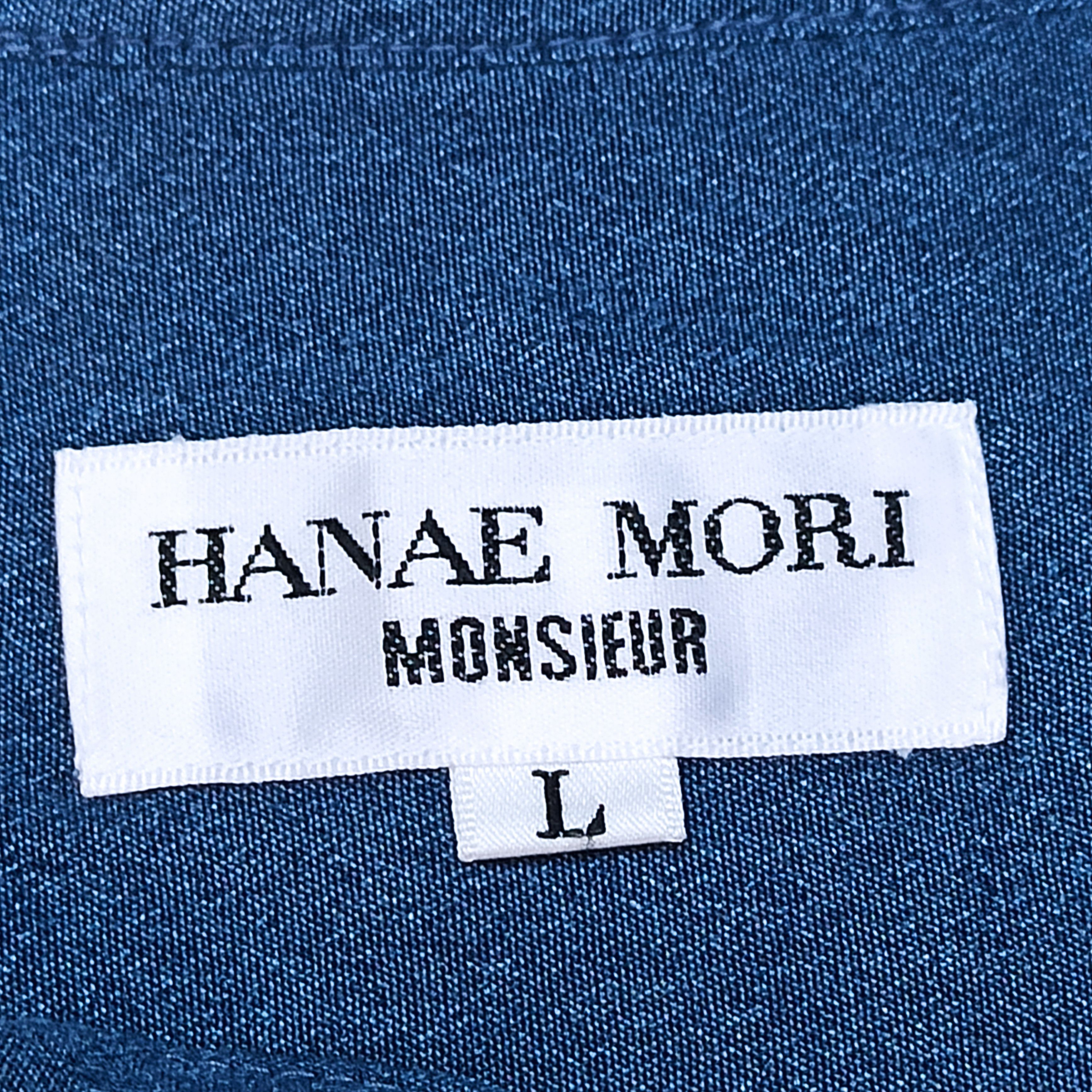 Hanae Mori Casual Shirt Hanae Mori Monsieur Size US L / EU 52-54 / 3 - 9 Thumbnail