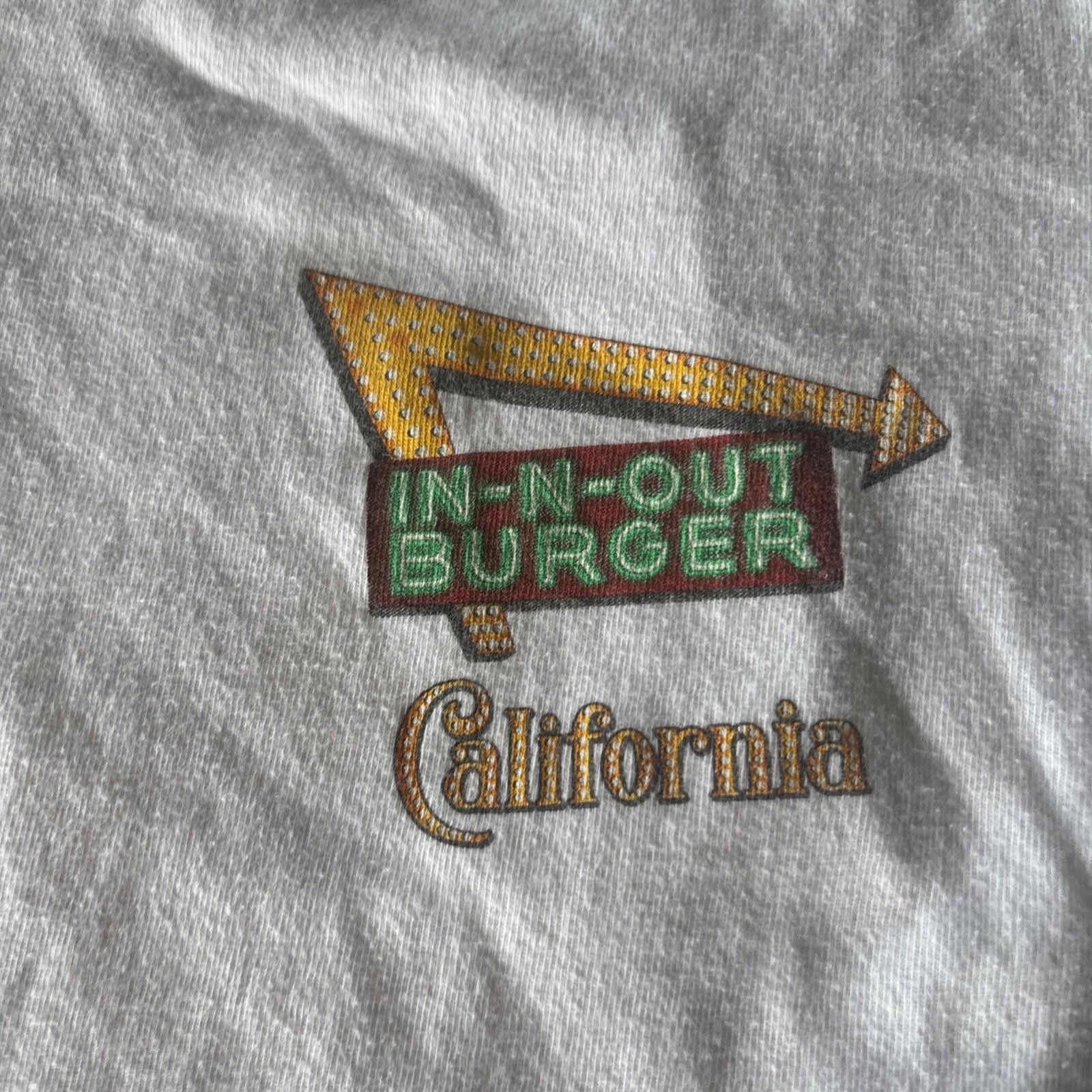 Designer In-N-Out Burger Shirt Mens Small California Graphic Tee Size US S / EU 44-46 / 1 - 2 Thumbnail