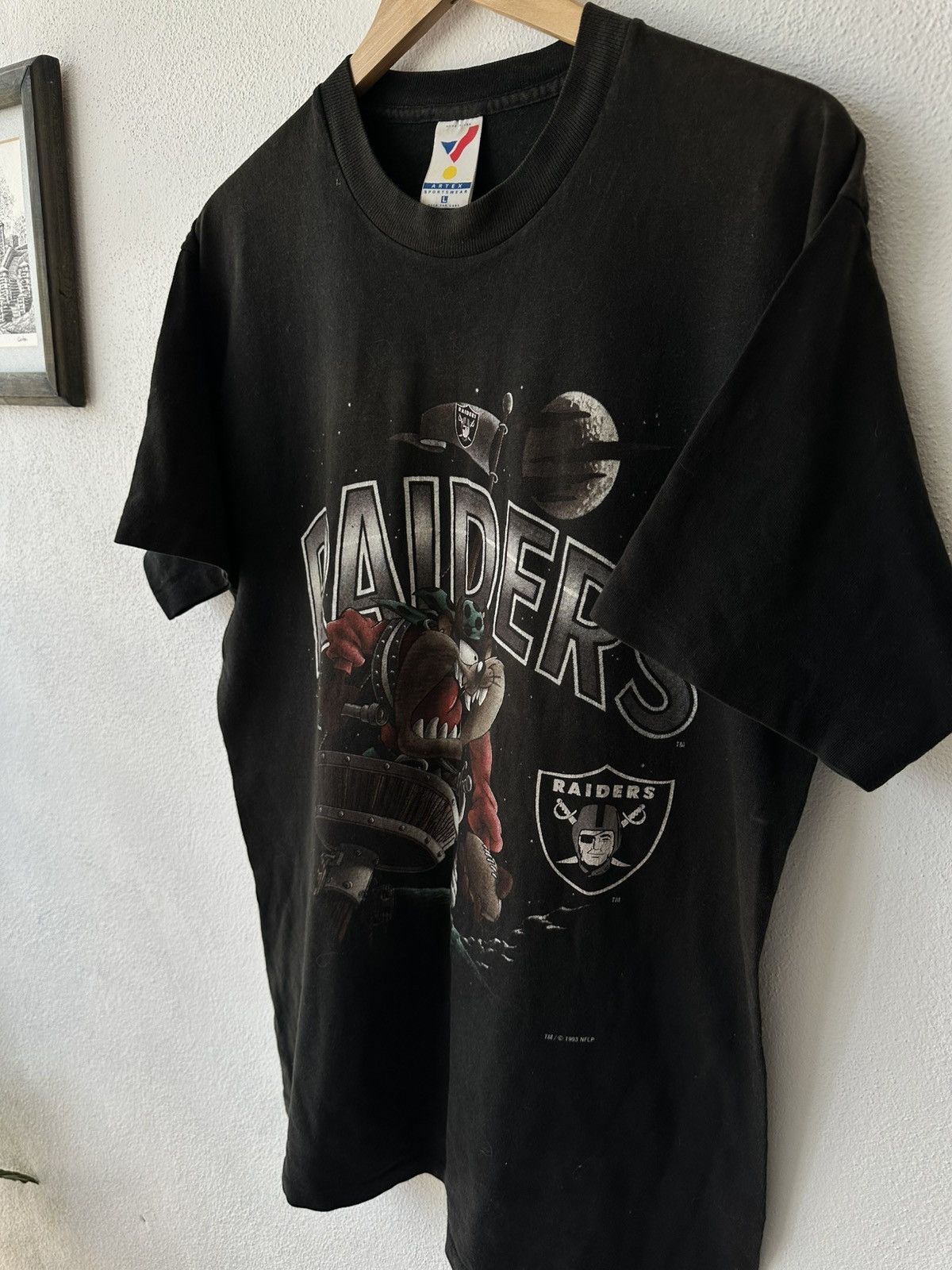 Vintage T-SHIRT TAZ X RAIDERS X VINTAGE Size US L / EU 52-54 / 3 - 9 Thumbnail