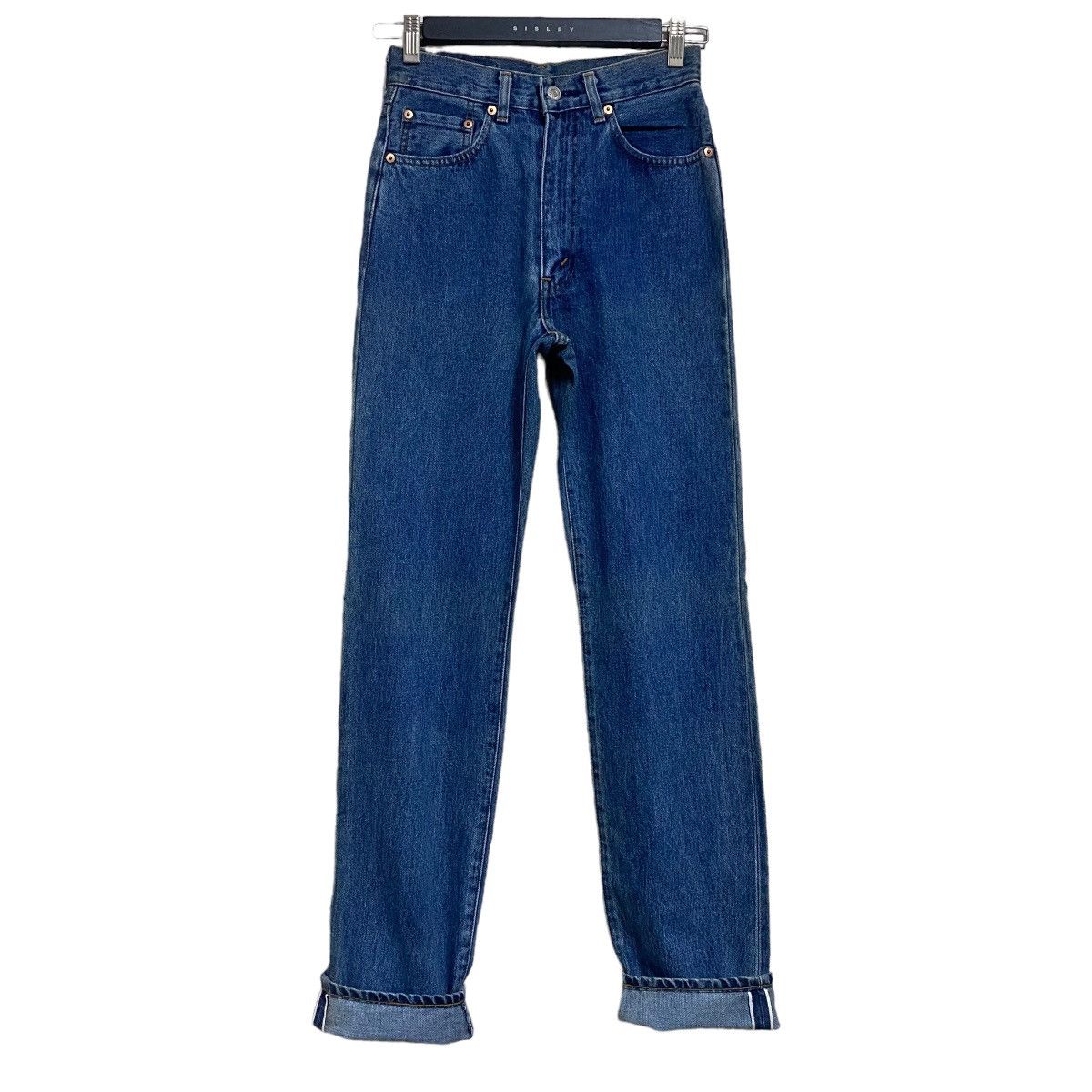 Levi's Vintage Levis W701Z XX Big E Redline Jeans Made in Japan Size 26" / US 2 / IT 38 - 2 Thumbnail