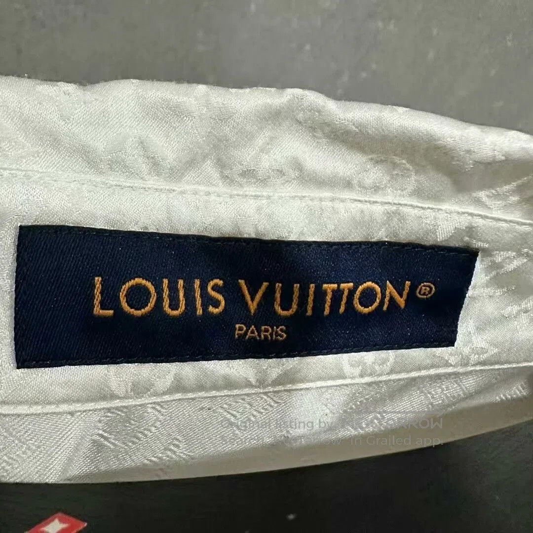 Louis Vuitton louis vuitton monogram silk long sleeve shirt. Size US L / EU 52-54 / 3 - 3 Thumbnail