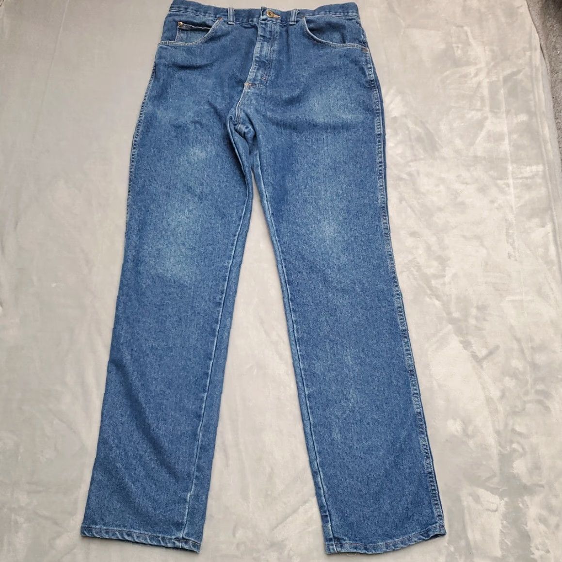 Vintage VINTAGE Sportscraft Jeans Mens 36x34 Blue Denim 90s Made in USA Casual Pants Size US 36 / EU 52 - 2 Thumbnail