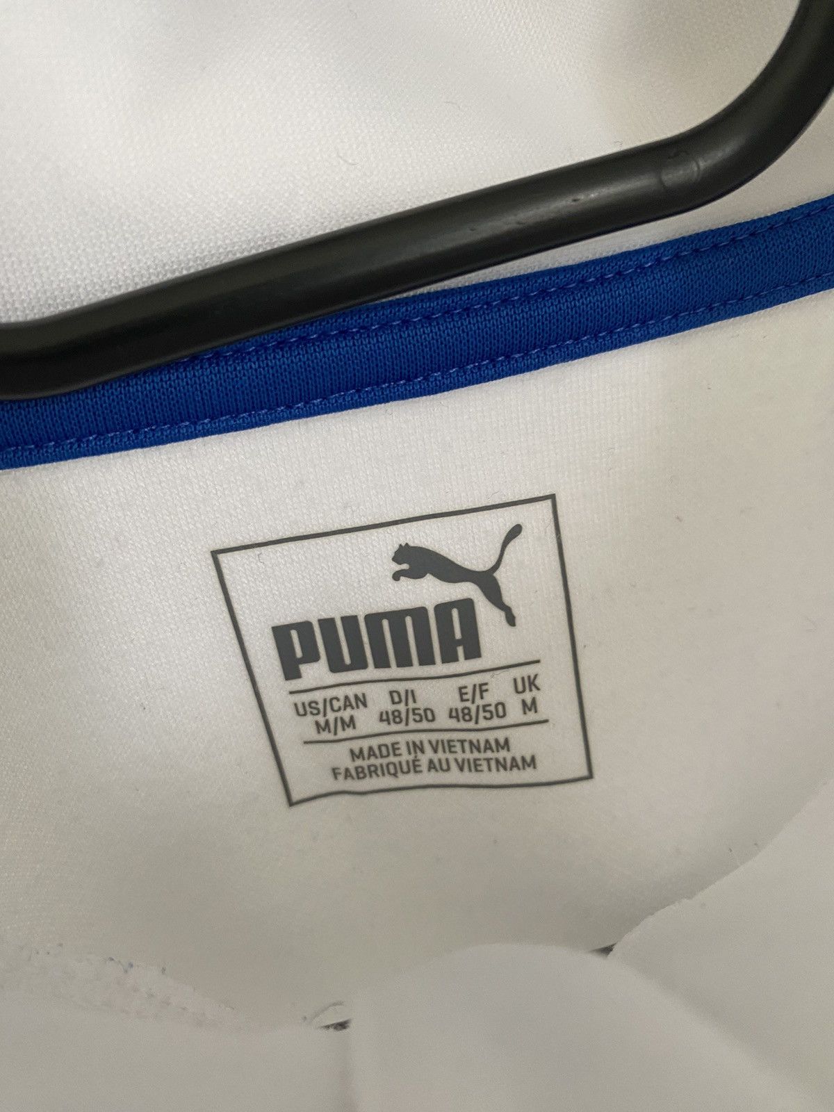 Puma Italy 2016 2017 Puma Training Top Football Soccer France Size US M / EU 48-50 / 2 - 7 Thumbnail