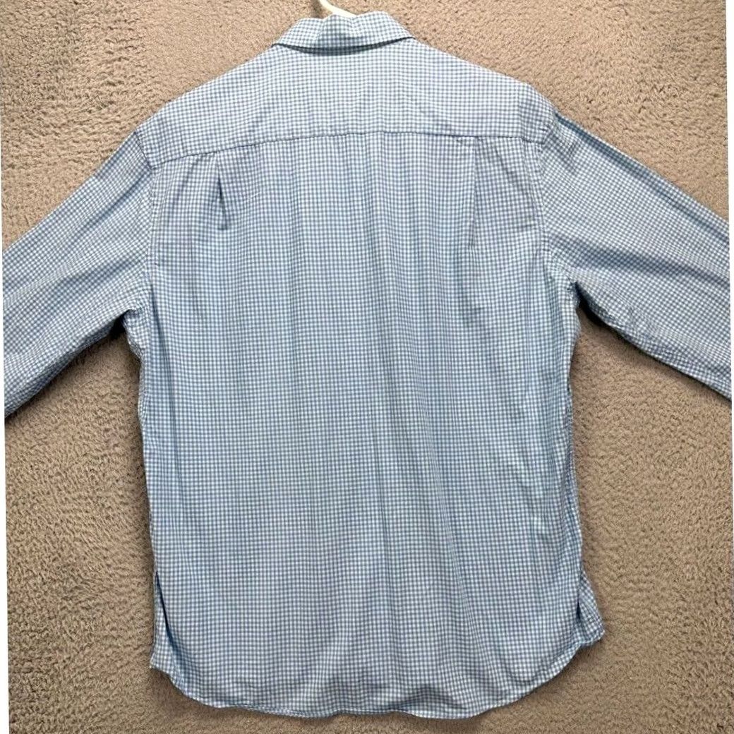 Southern Proper Southern Pro Southern Pines Button-Down Shirt Mens Large Blue Checkered Long Sleeve Cotton Shirt Size US L / EU 52-54 / 3 - 2 Thumbnail