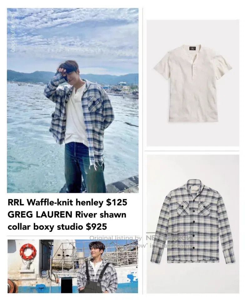 Greg Lauren Greg Lauren Loose plaid flannel shirt Size US S / EU 44-46 / 1 - 8 Thumbnail