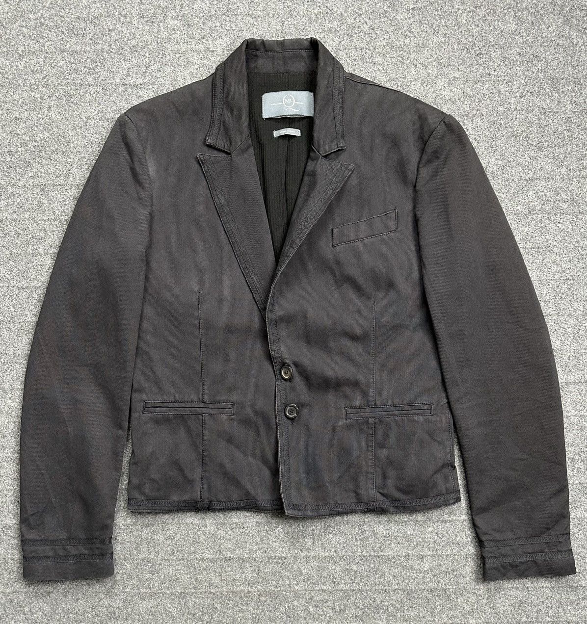 Alexander McQueen Alexander Mcqueen - Vintage Cropped Blazer Jacket - Trimmed Size 46R - 1 Thumbnail
