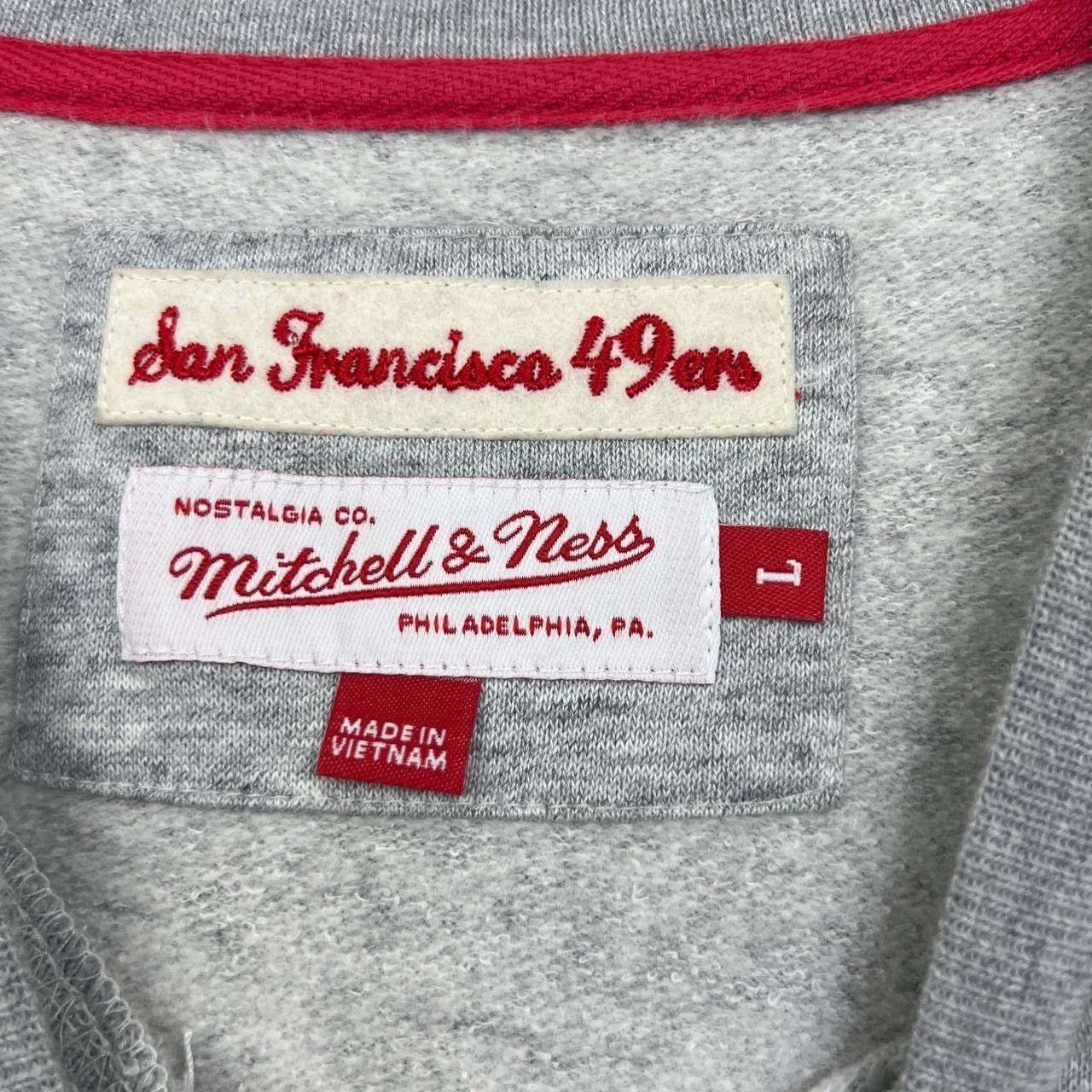 Mitchell & Ness San Francisco 49ers Sweatshirt Men Pullover Long Sleeve L Size US L / EU 52-54 / 3 - 6 Thumbnail