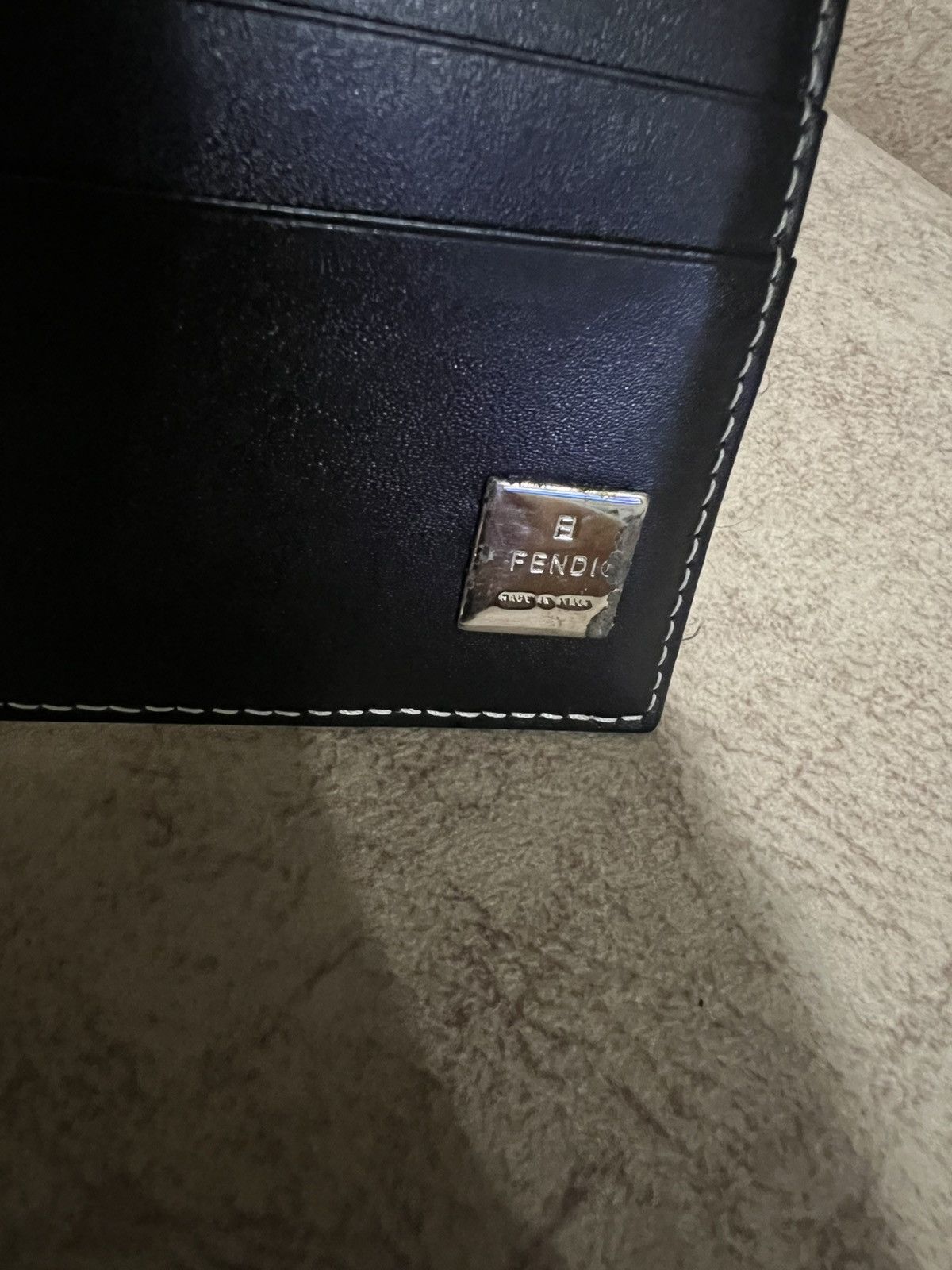 Fendi Fendi FF Zucca Monogram Metal Plated Compact Leather Wallets Size ONE SIZE - 12 Thumbnail